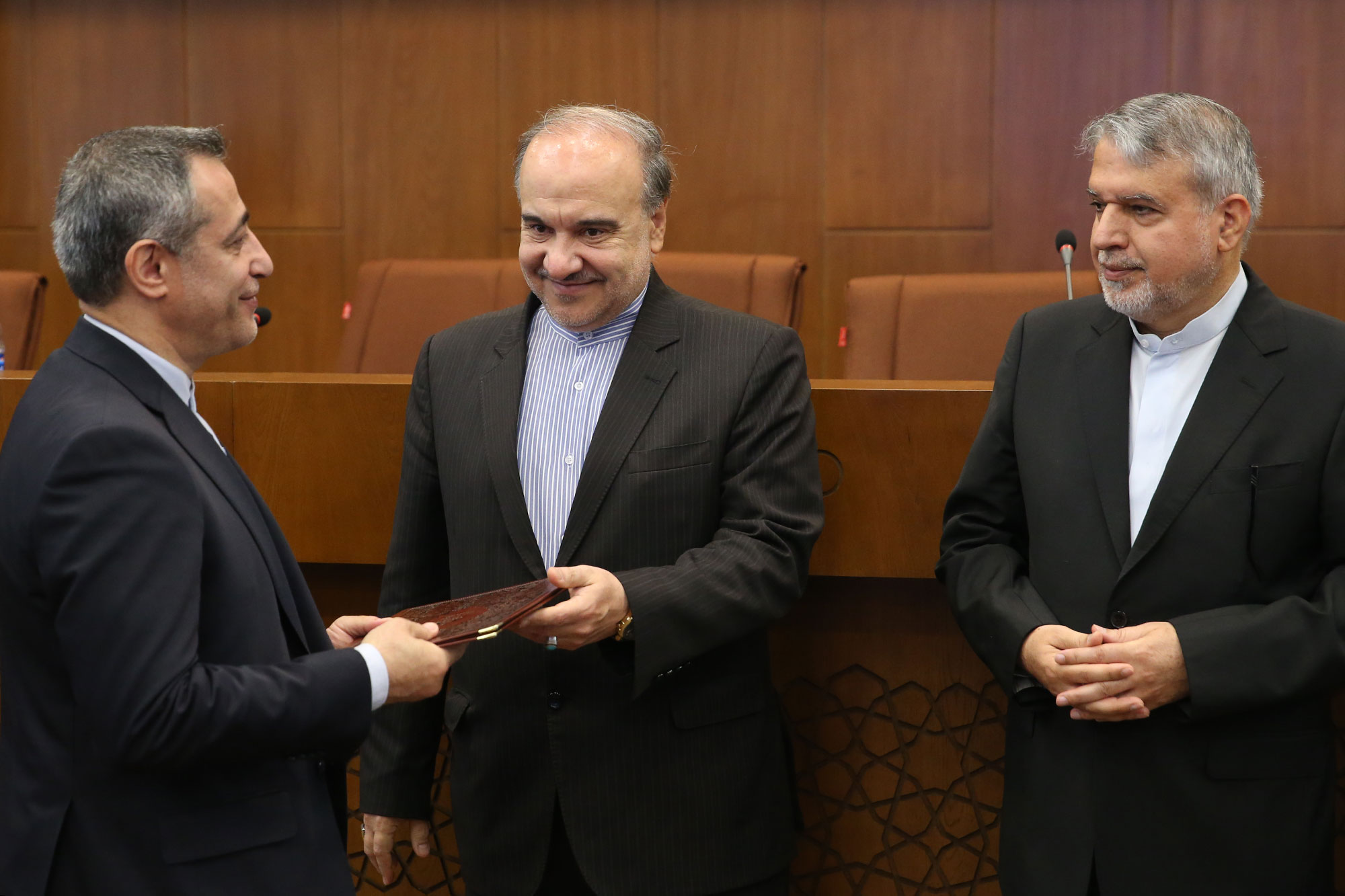 مراسم افتتاحیه سالن استاد قاسم فارسی آکادمی ملی المپیک و پارالمپیک 7