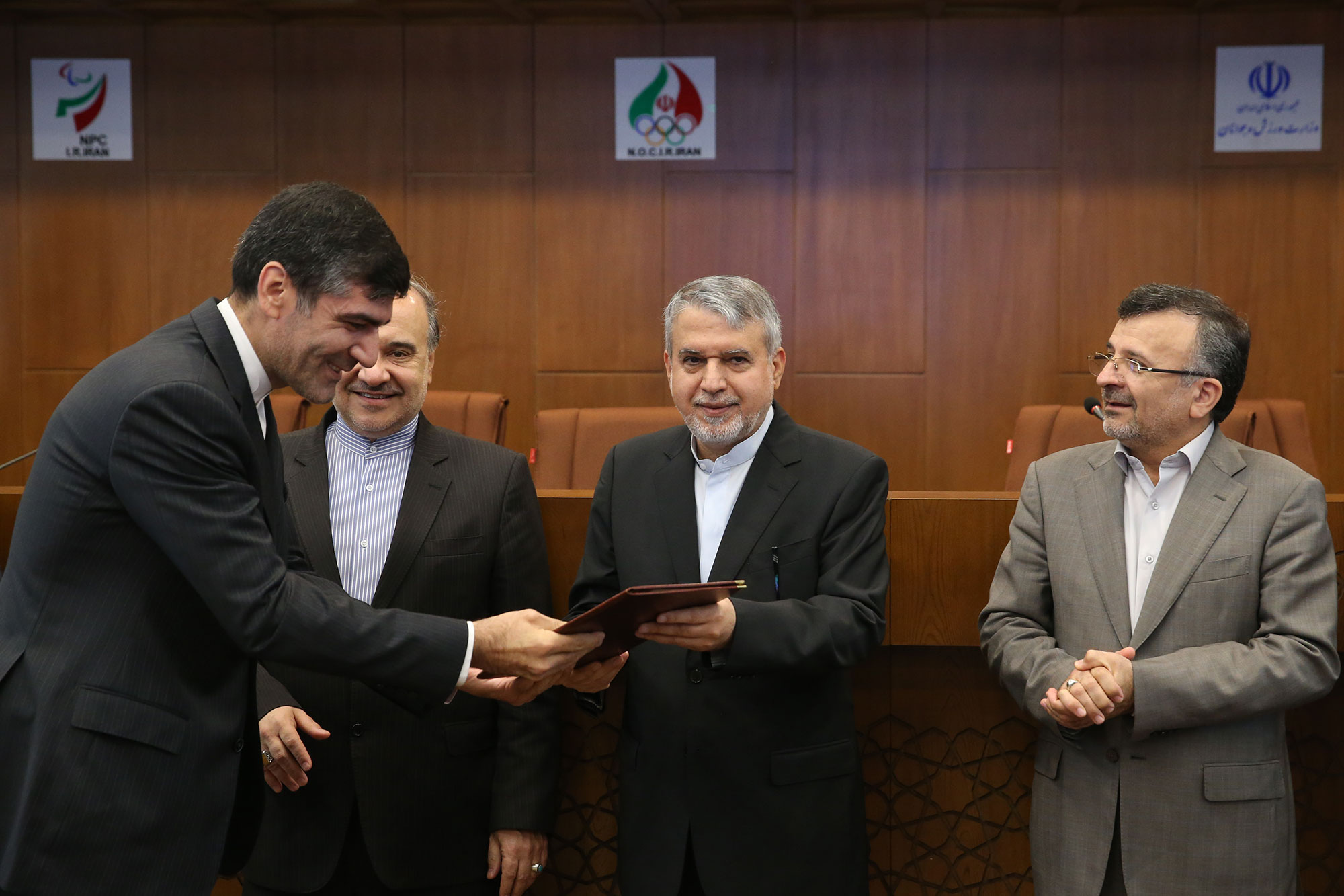 مراسم افتتاحیه سالن استاد قاسم فارسی آکادمی ملی المپیک و پارالمپیک 8