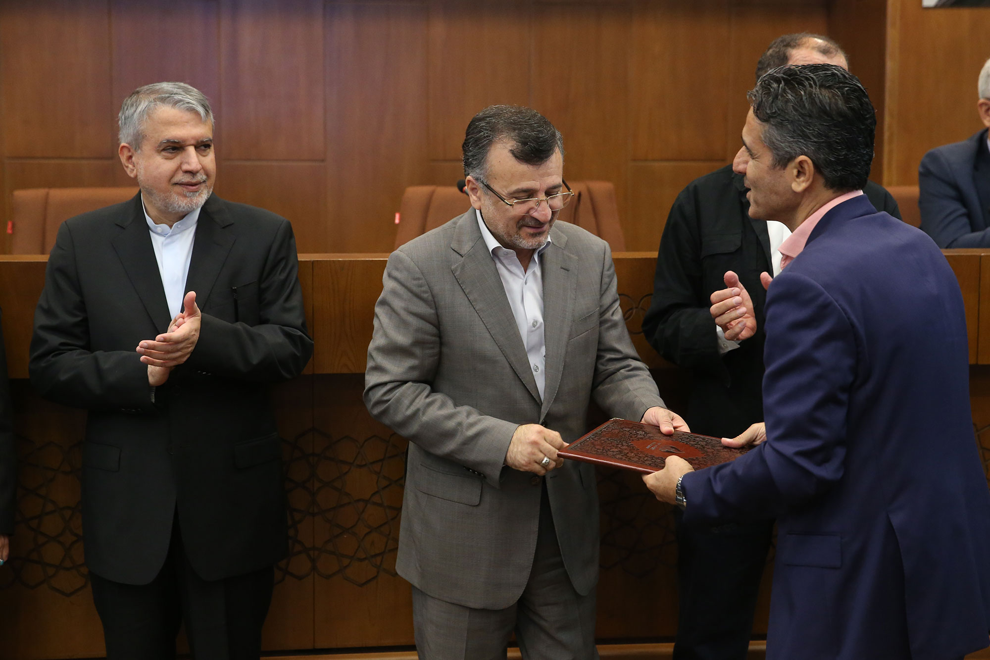 مراسم افتتاحیه سالن استاد قاسم فارسی آکادمی ملی المپیک و پارالمپیک 9