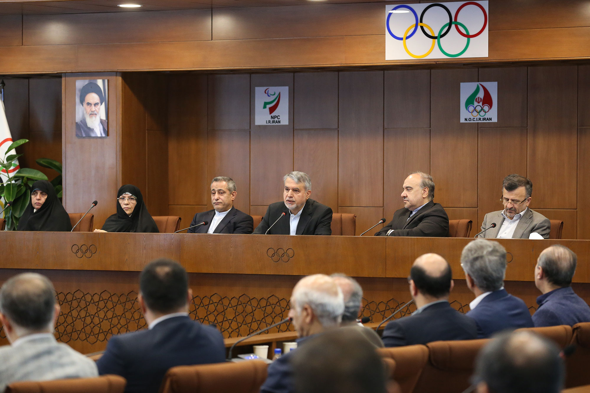 مراسم افتتاحیه سالن استاد قاسم فارسی آکادمی ملی المپیک و پارالمپیک 21