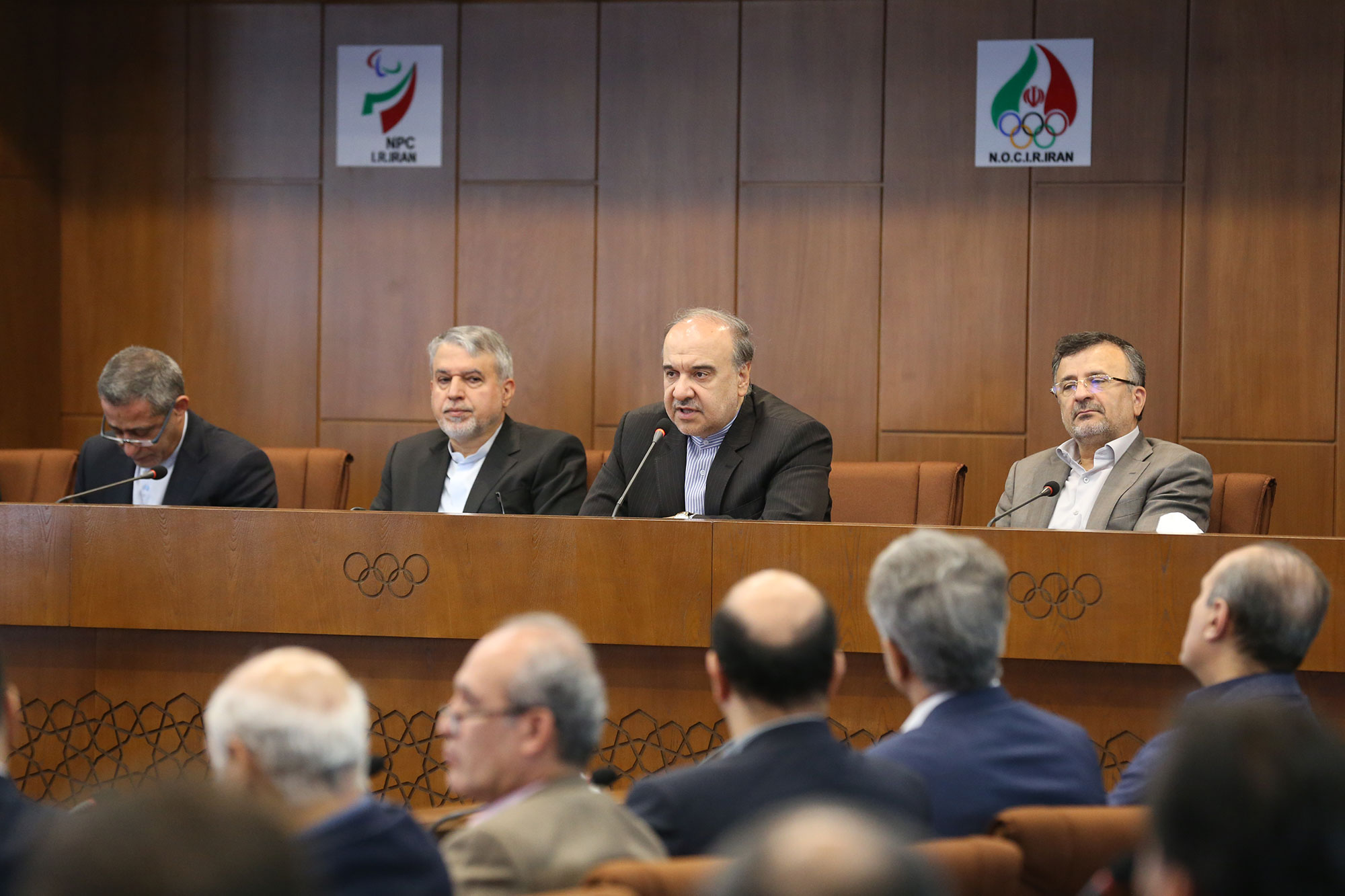 مراسم افتتاحیه سالن استاد قاسم فارسی آکادمی ملی المپیک و پارالمپیک 29