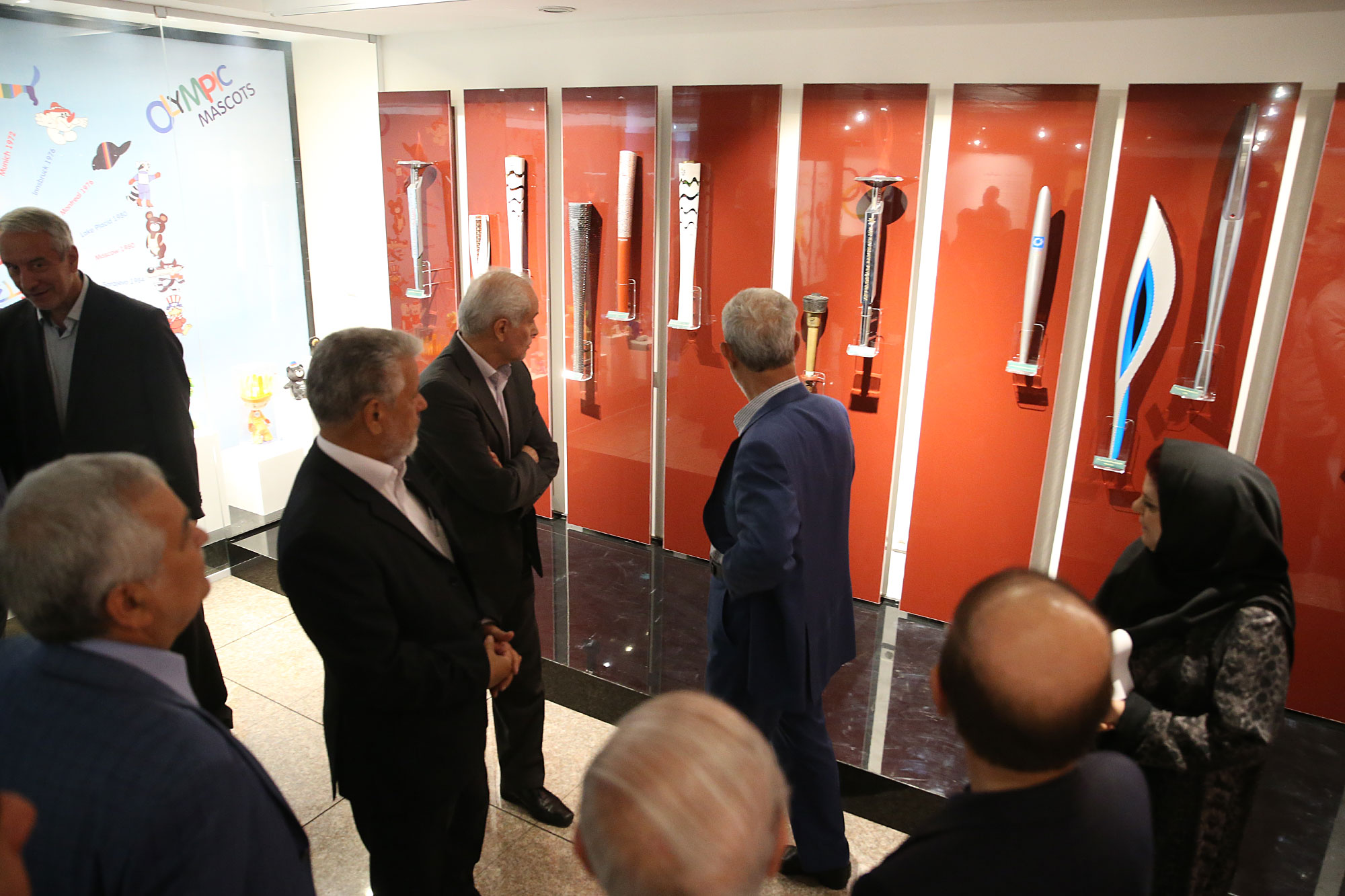 بازدید روساء و دبیران کل کمیته ملی المپیک از موزه ملی ورزش، المپیک و پارالمپیک 2