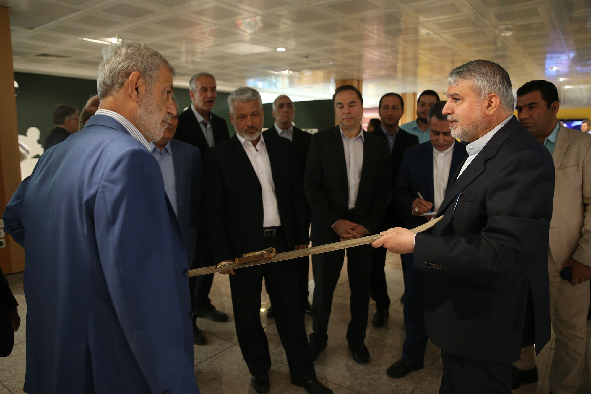 بازدید روساء و دبیران کل کمیته ملی المپیک از موزه ملی ورزش، المپیک و پارالمپیک 4