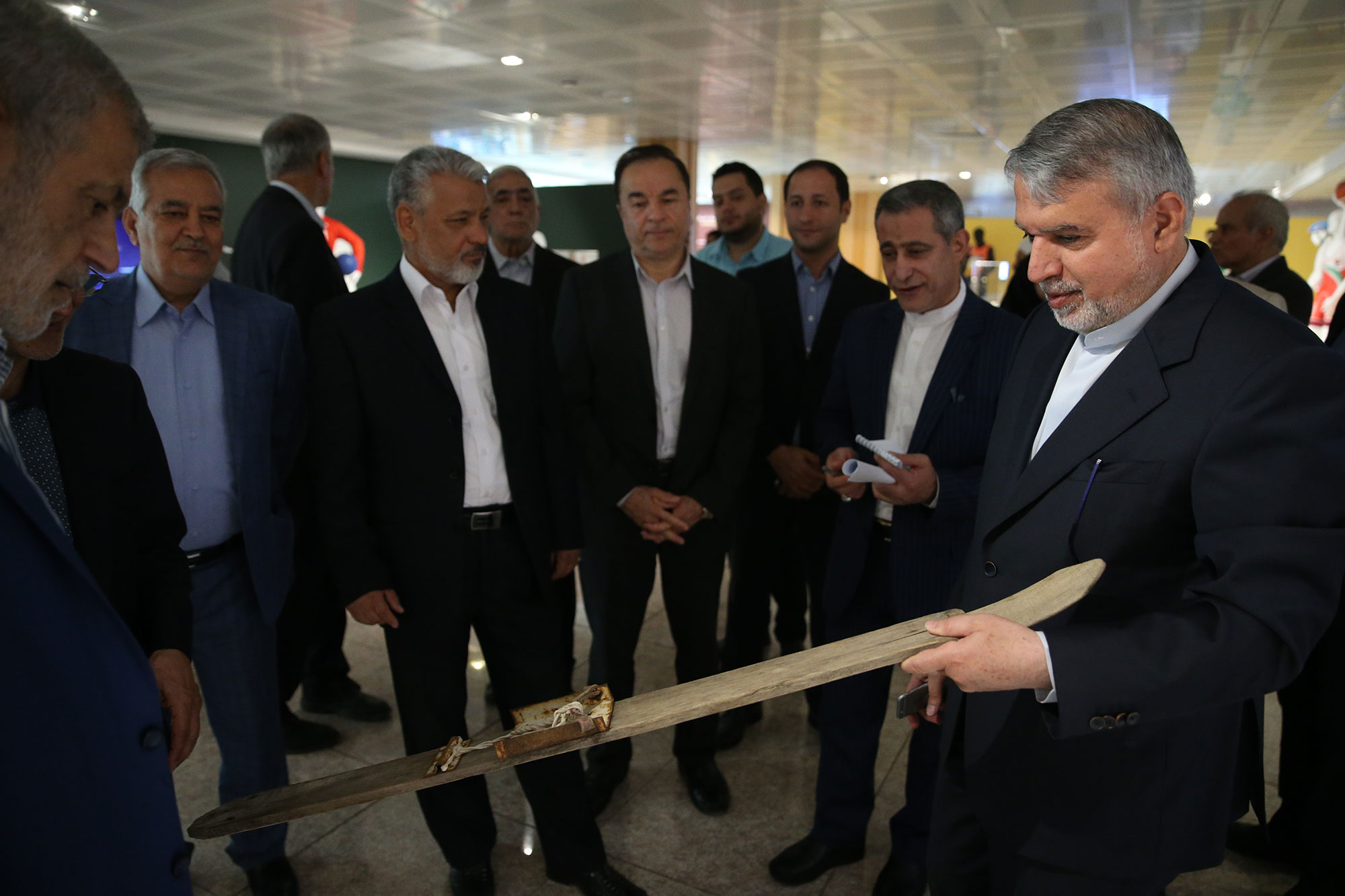 بازدید روساء و دبیران کل کمیته ملی المپیک از موزه ملی ورزش، المپیک و پارالمپیک 5