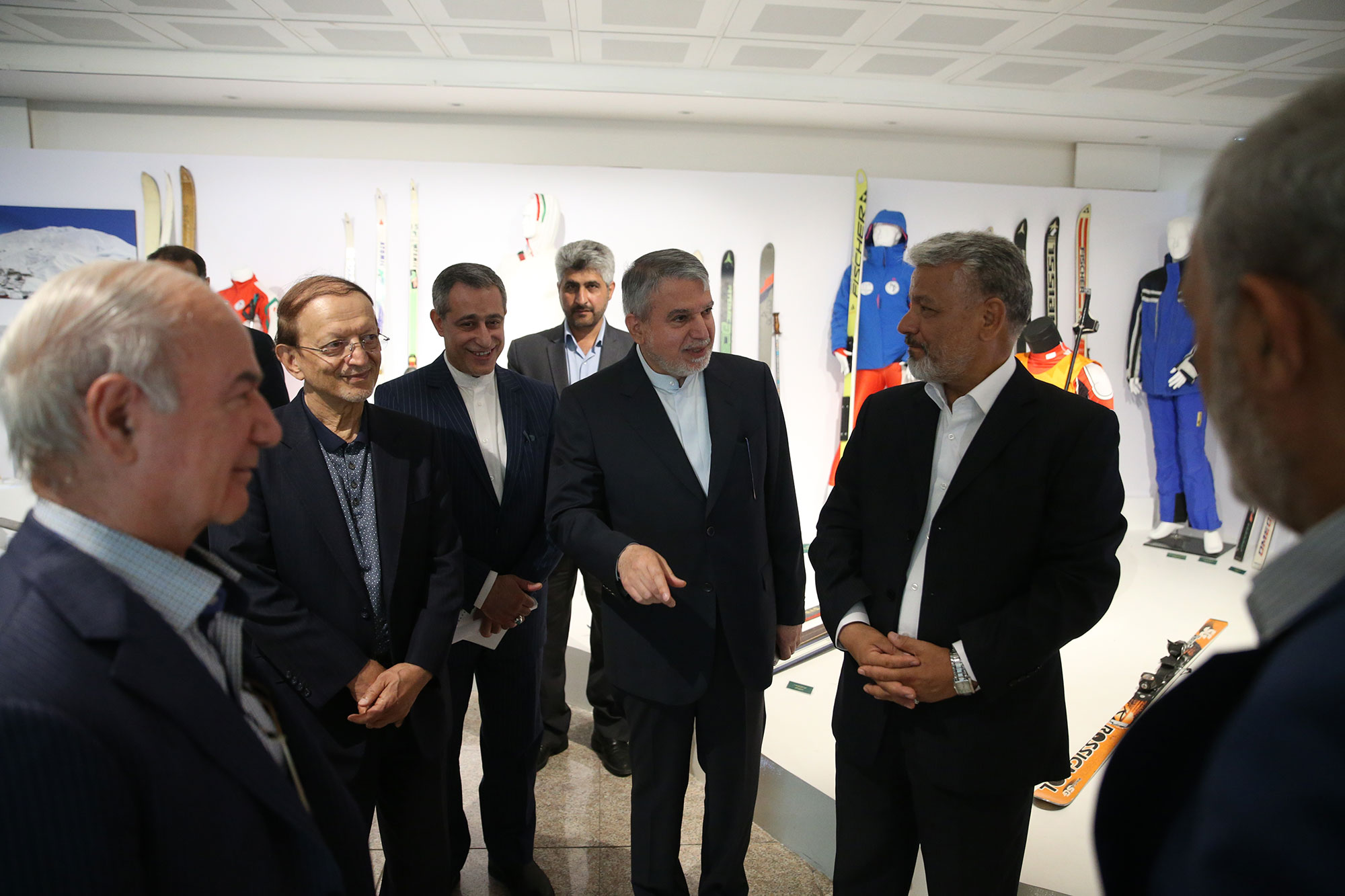 بازدید روساء و دبیران کل کمیته ملی المپیک از موزه ملی ورزش، المپیک و پارالمپیک 7