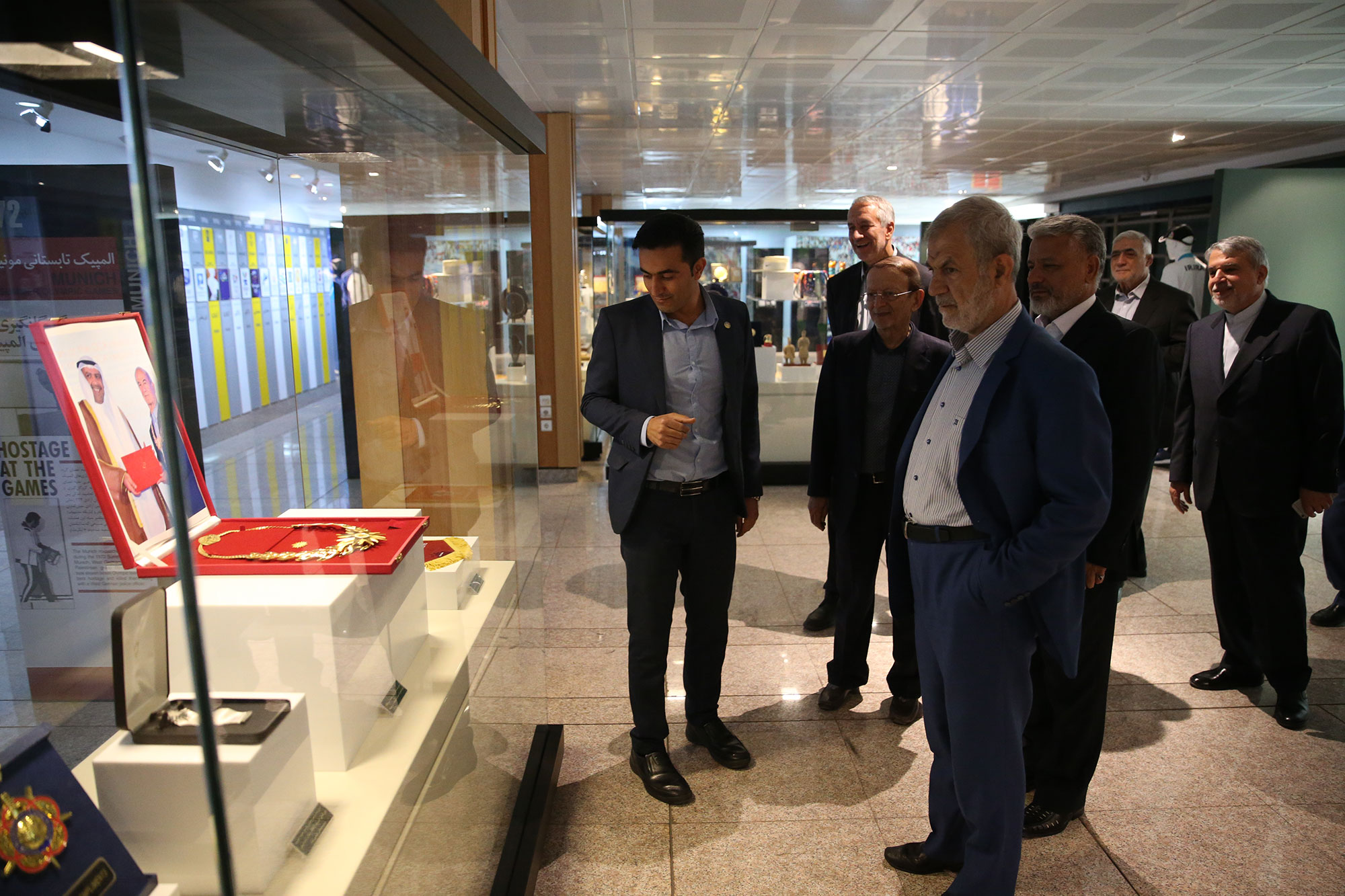 بازدید روساء و دبیران کل کمیته ملی المپیک از موزه ملی ورزش، المپیک و پارالمپیک 8