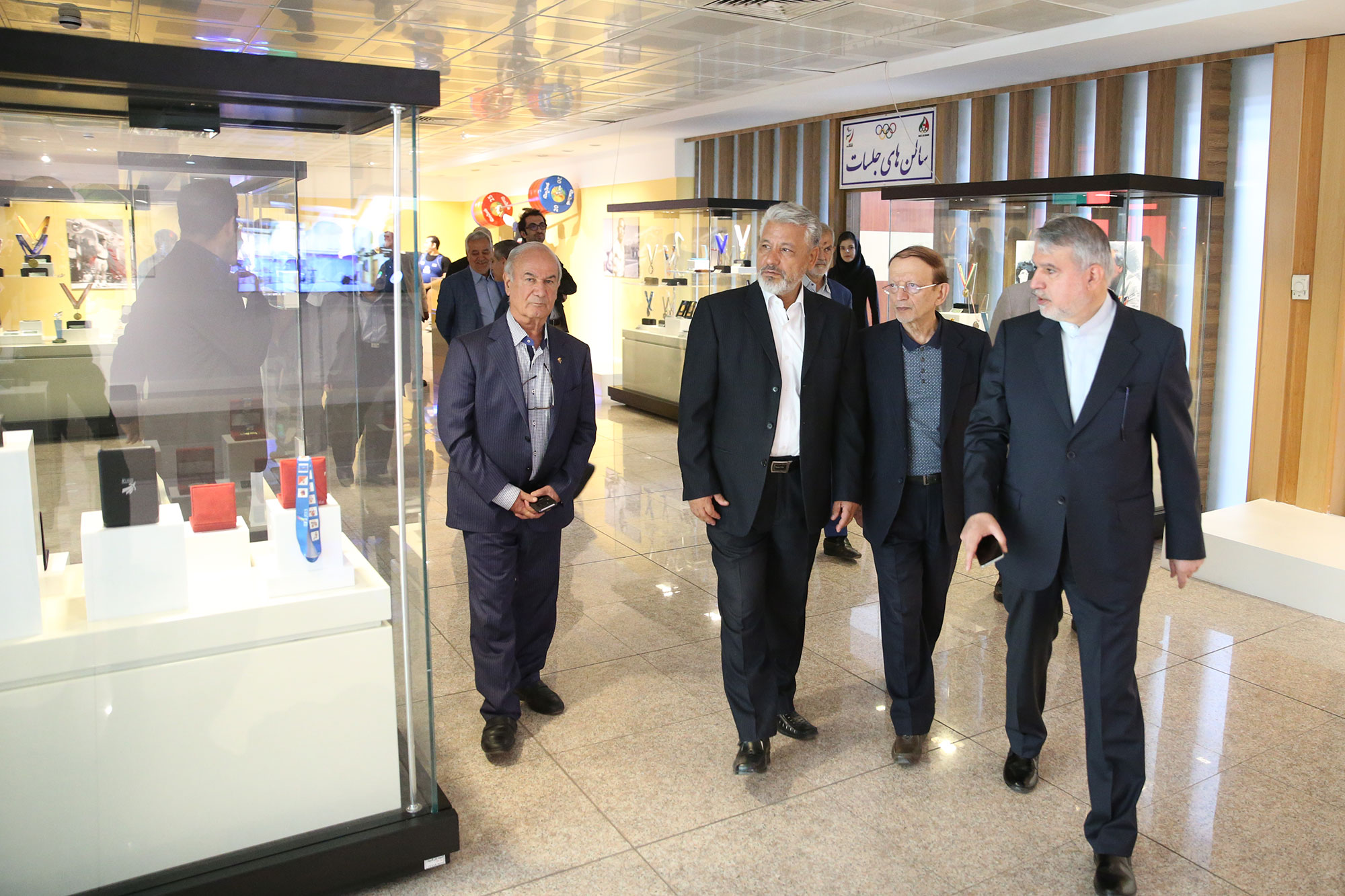 بازدید روساء و دبیران کل کمیته ملی المپیک از موزه ملی ورزش، المپیک و پارالمپیک 14