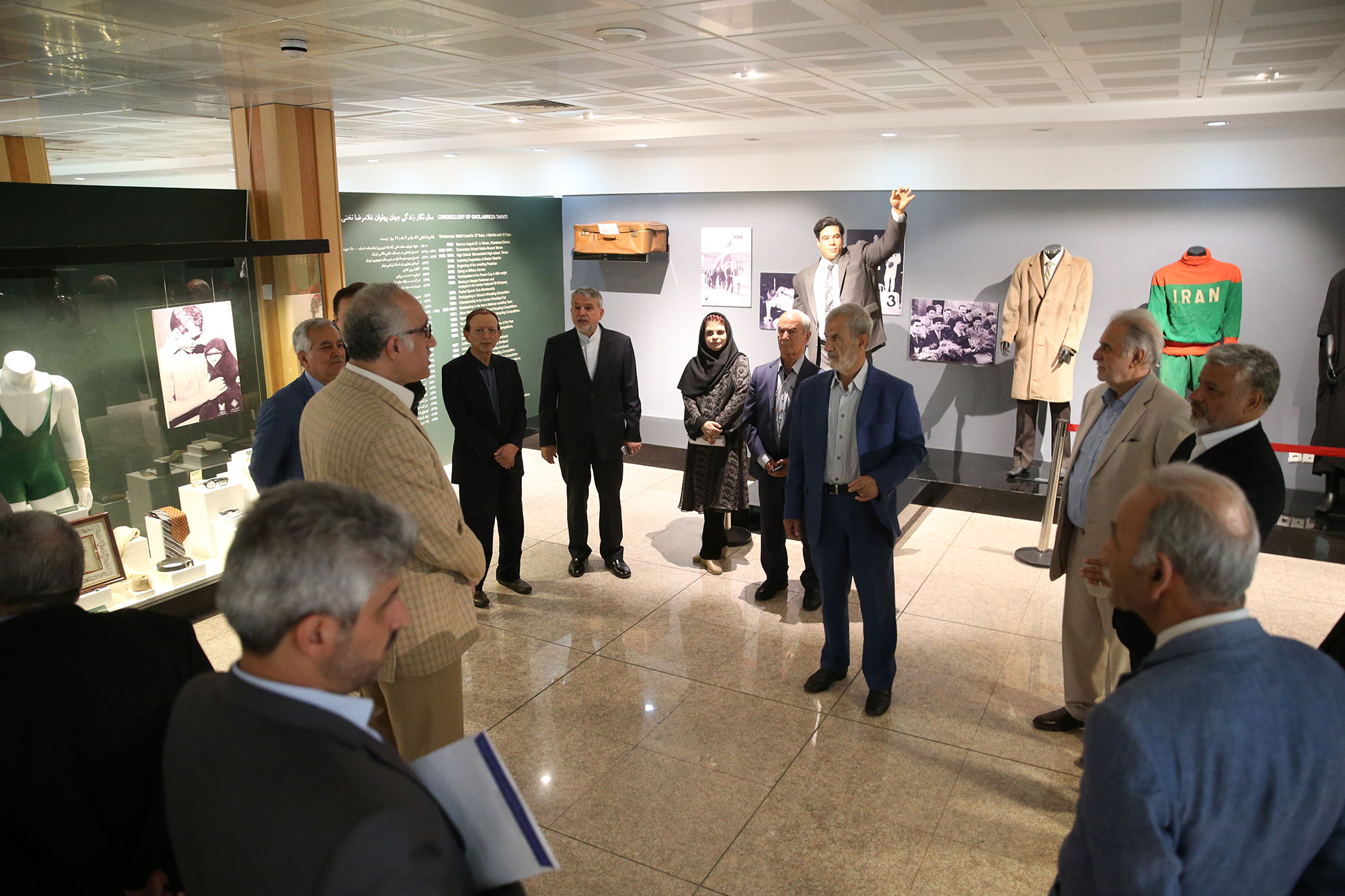 بازدید روساء و دبیران کل کمیته ملی المپیک از موزه ملی ورزش، المپیک و پارالمپیک 15