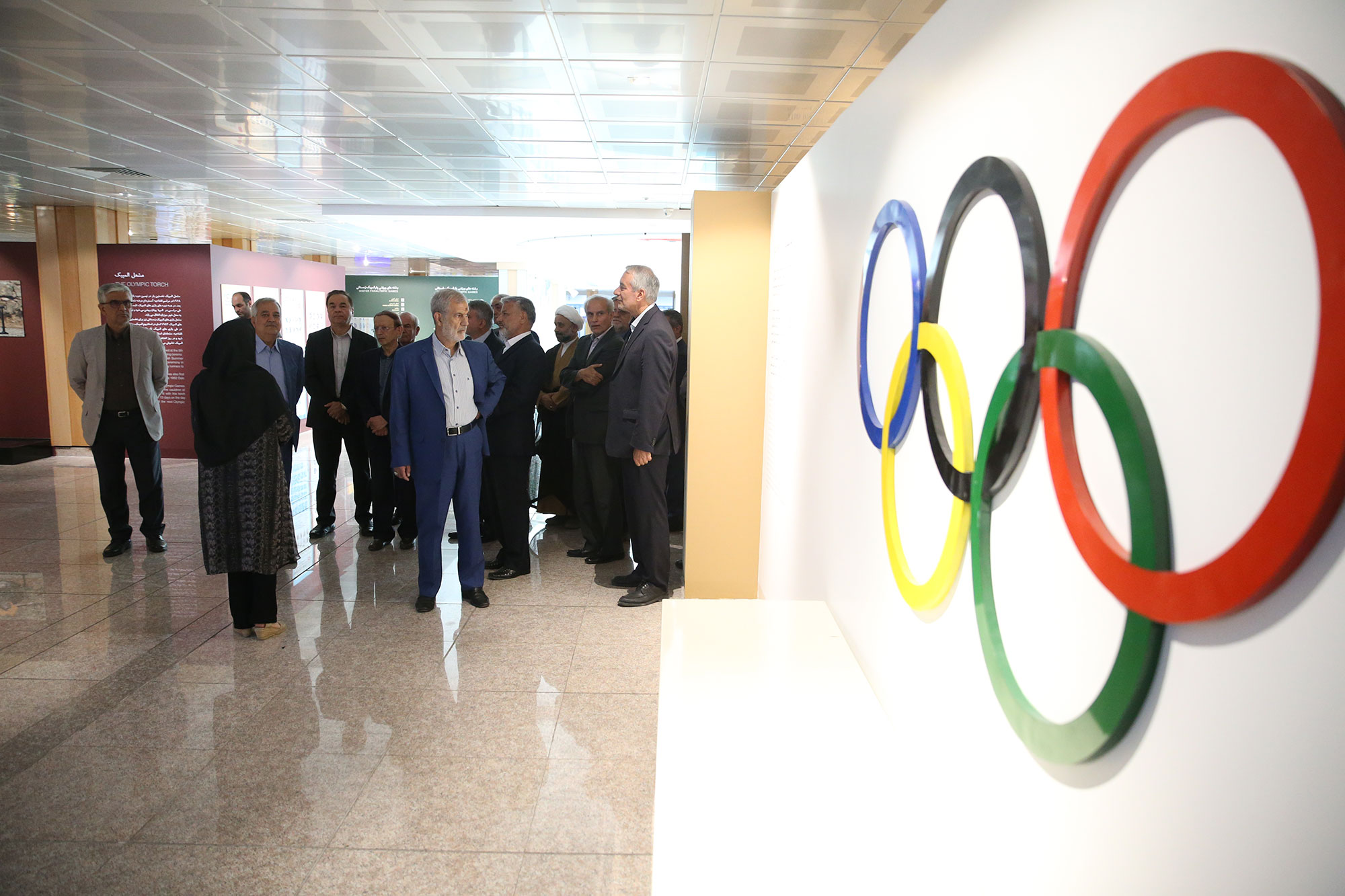 بازدید روساء و دبیران کل کمیته ملی المپیک از موزه ملی ورزش، المپیک و پارالمپیک 29