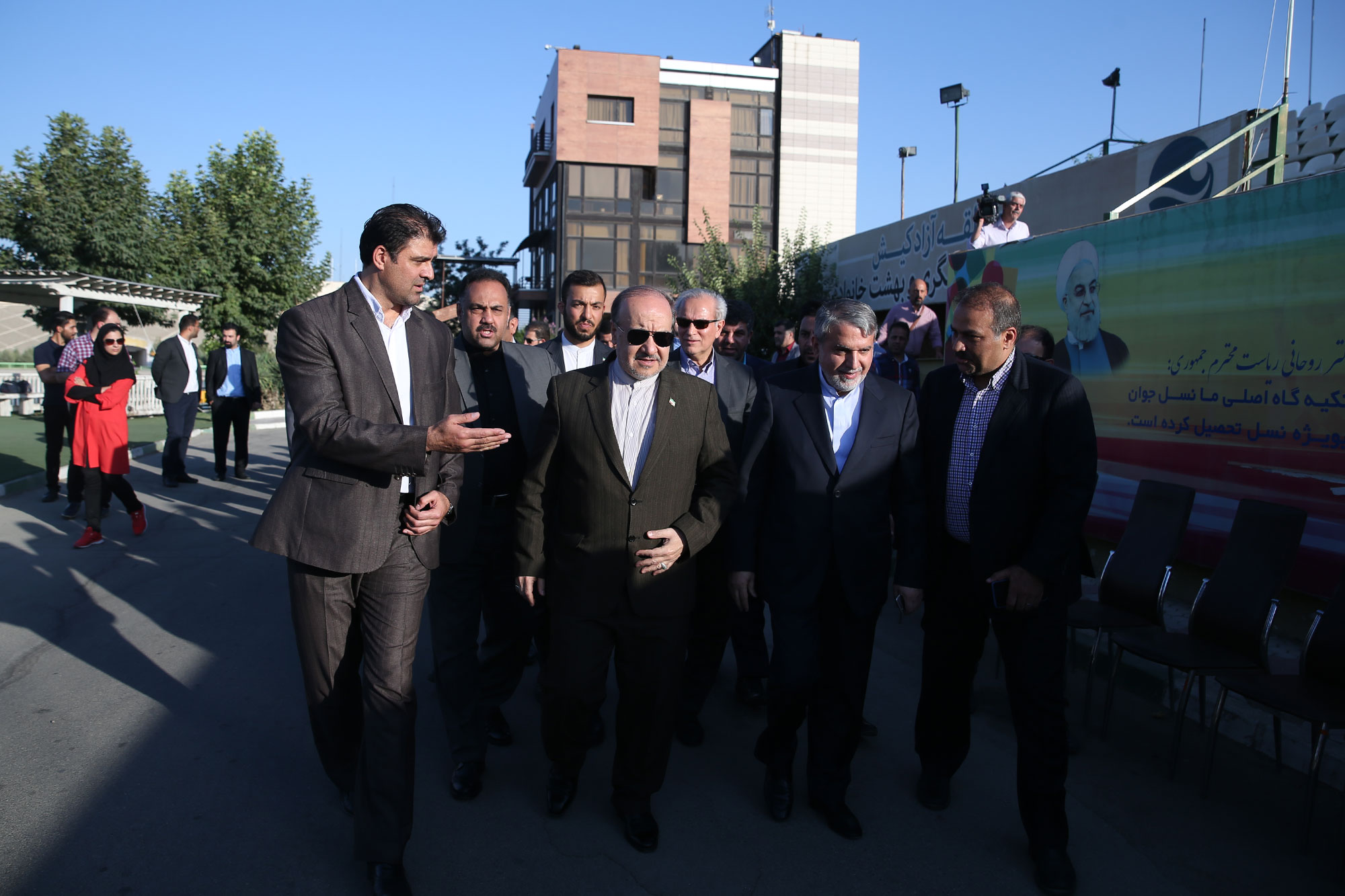 بازدید مسوولان ورزش کشور از اردو تیم های ملی قایقرانی و تیراندازی 1