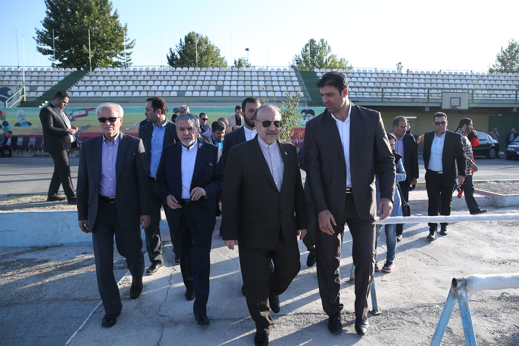 بازدید مسوولان ورزش کشور از اردو تیم های ملی قایقرانی و تیراندازی 2