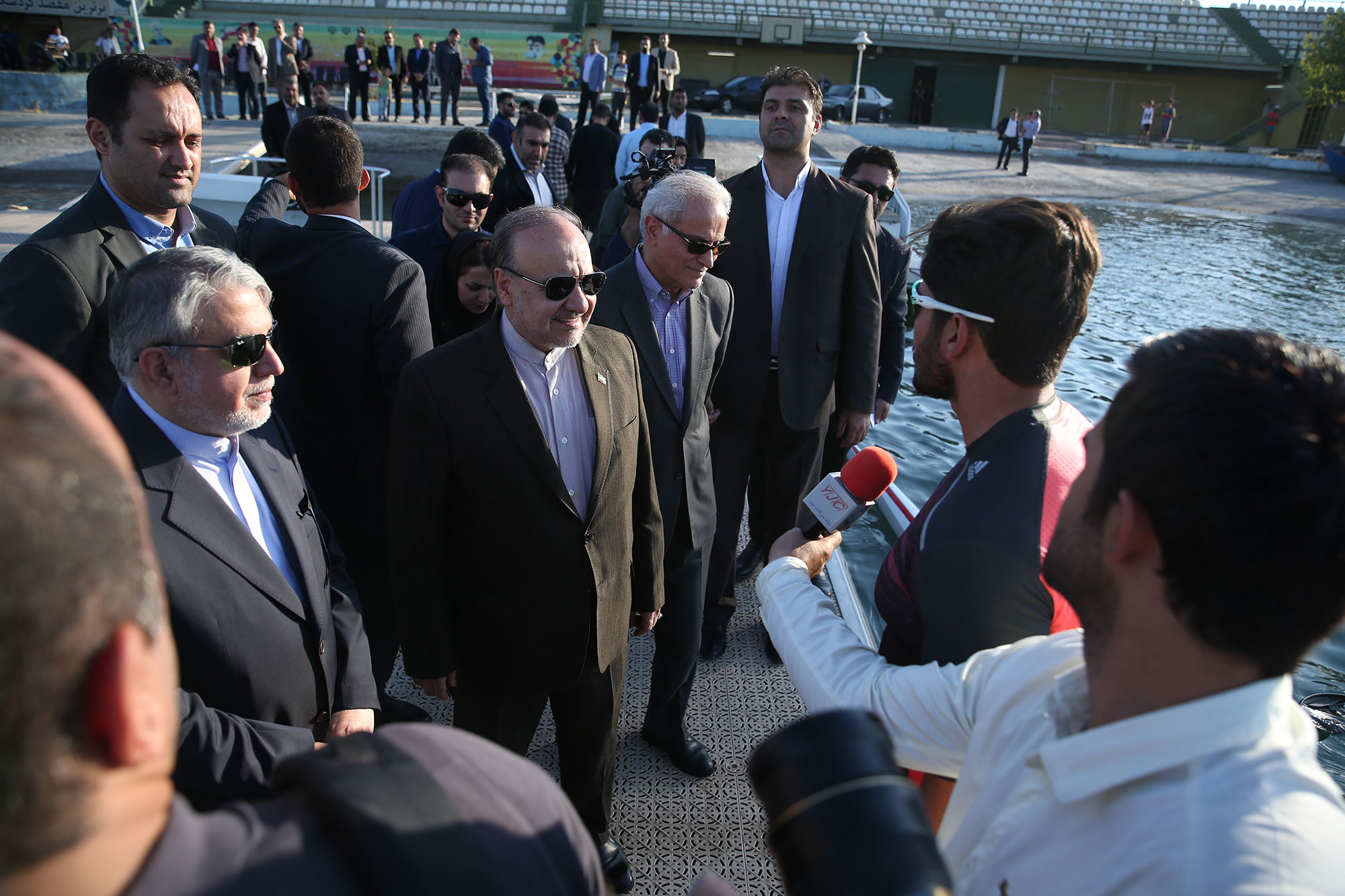 بازدید مسوولان ورزش کشور از اردو تیم های ملی قایقرانی و تیراندازی 3