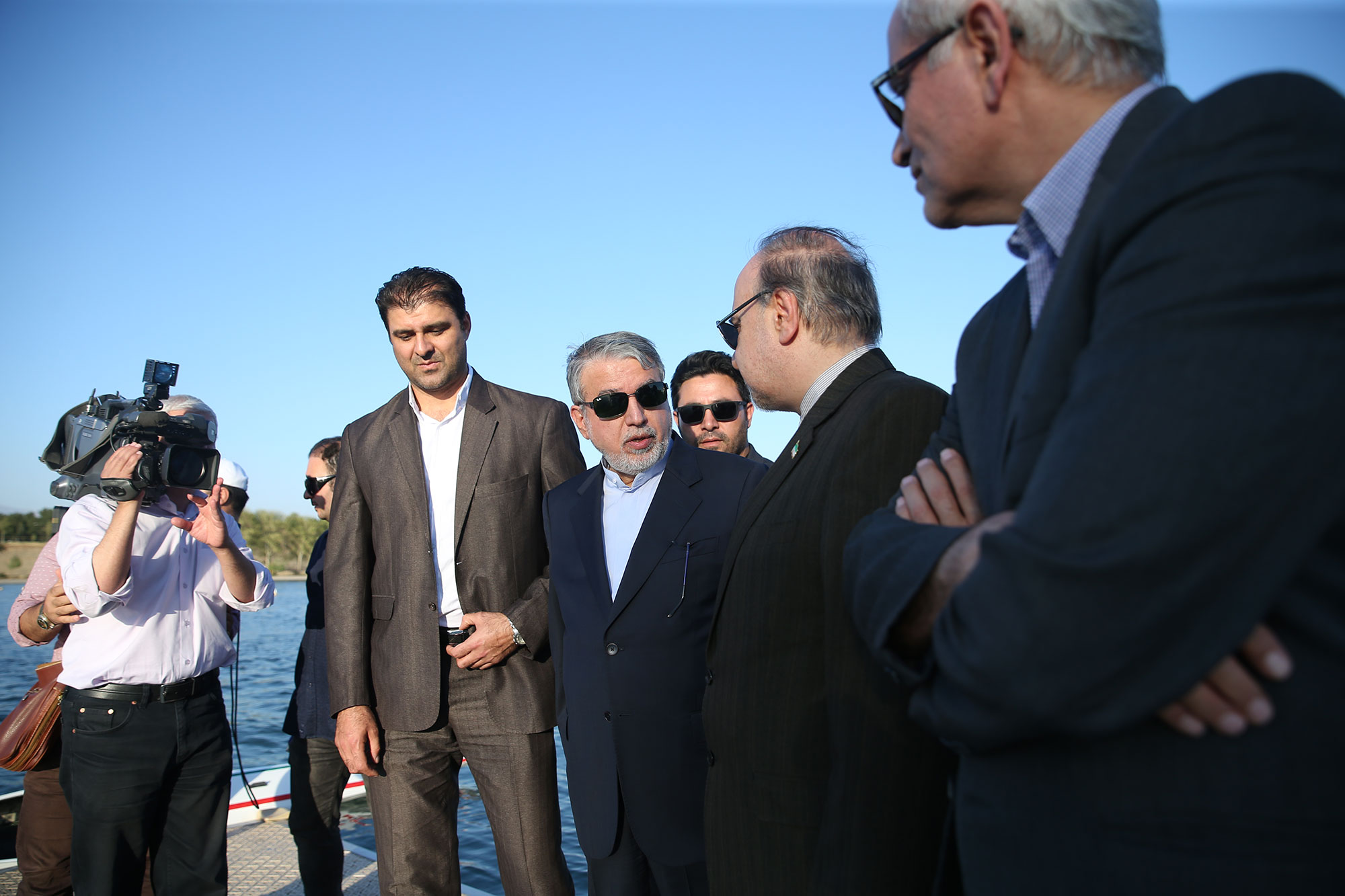 بازدید مسوولان ورزش کشور از اردو تیم های ملی قایقرانی و تیراندازی 7