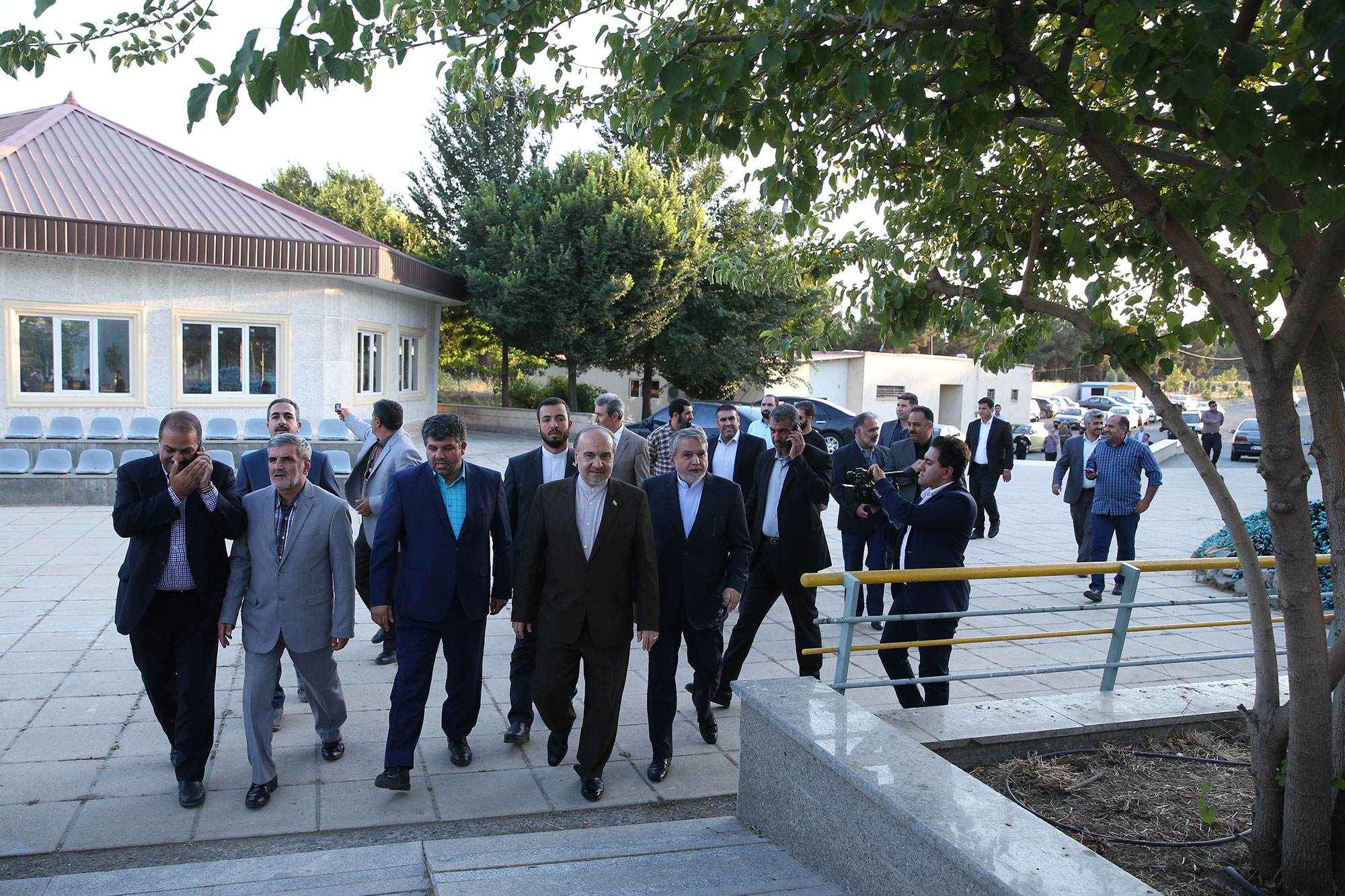 بازدید مسوولان ورزش کشور از اردو تیم های ملی قایقرانی و تیراندازی 9