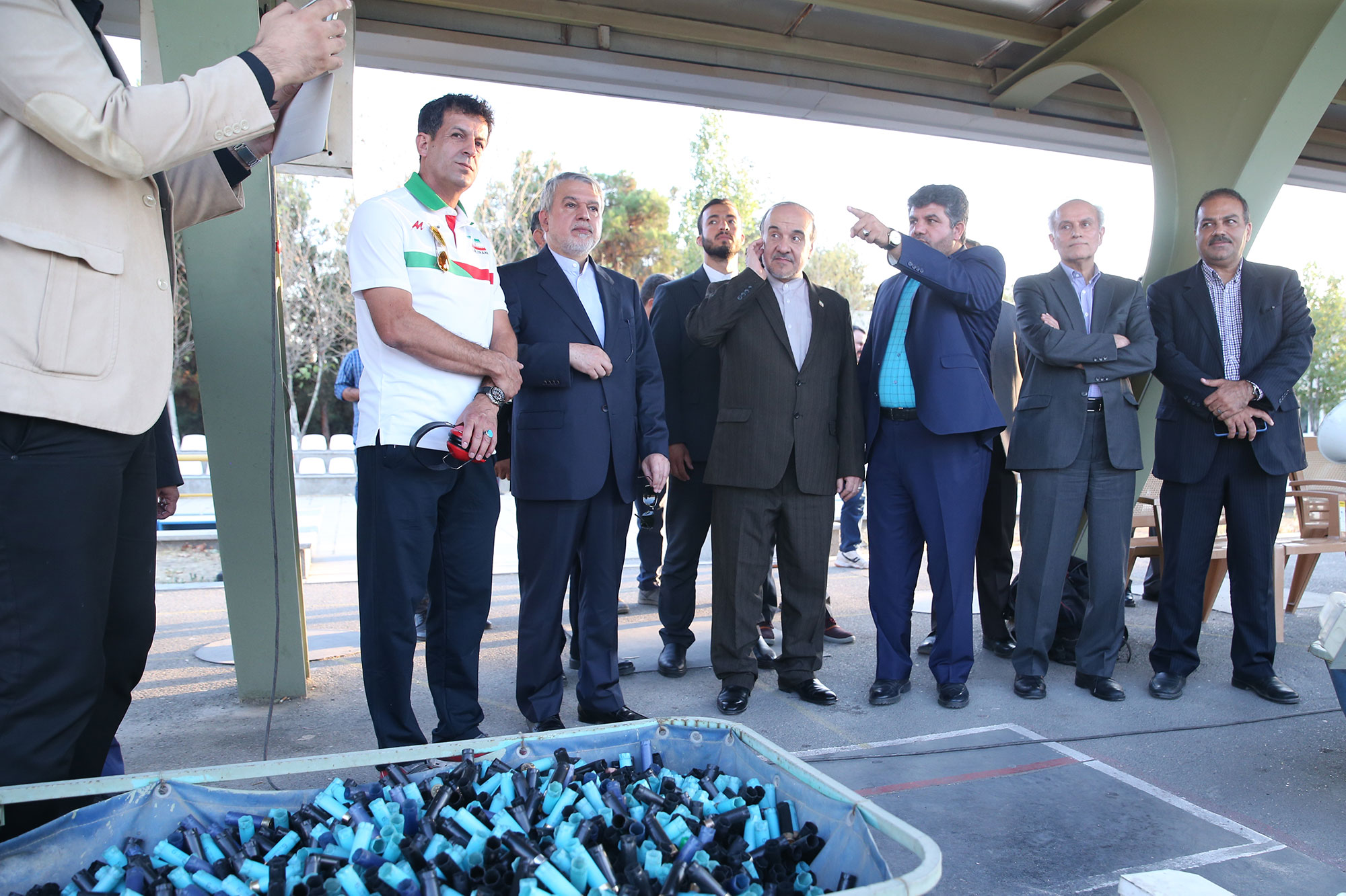 بازدید مسوولان ورزش کشور از اردو تیم های ملی قایقرانی و تیراندازی 14