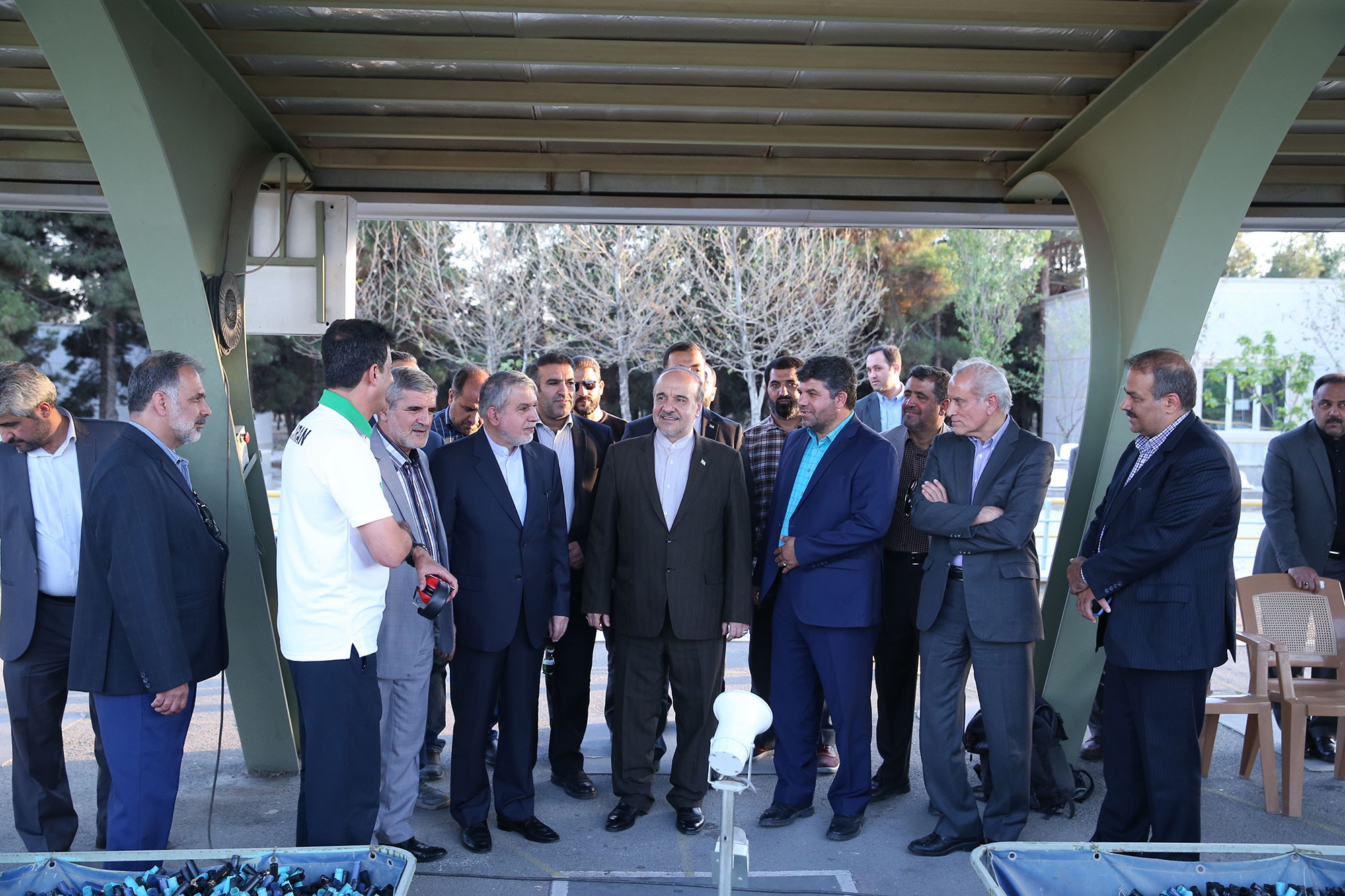 بازدید مسوولان ورزش کشور از اردو تیم های ملی قایقرانی و تیراندازی 15