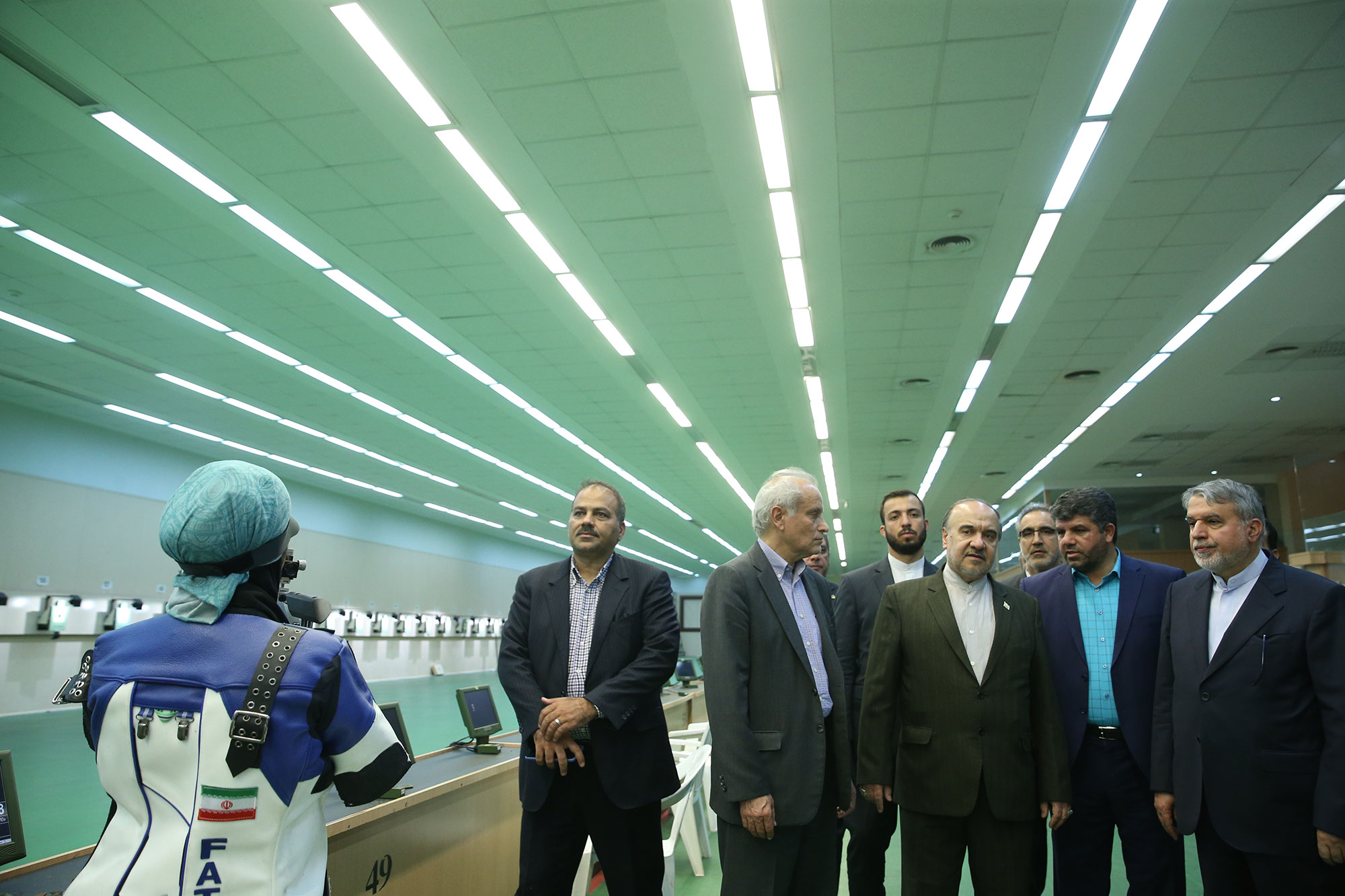 بازدید مسوولان ورزش کشور از اردو تیم های ملی قایقرانی و تیراندازی 20