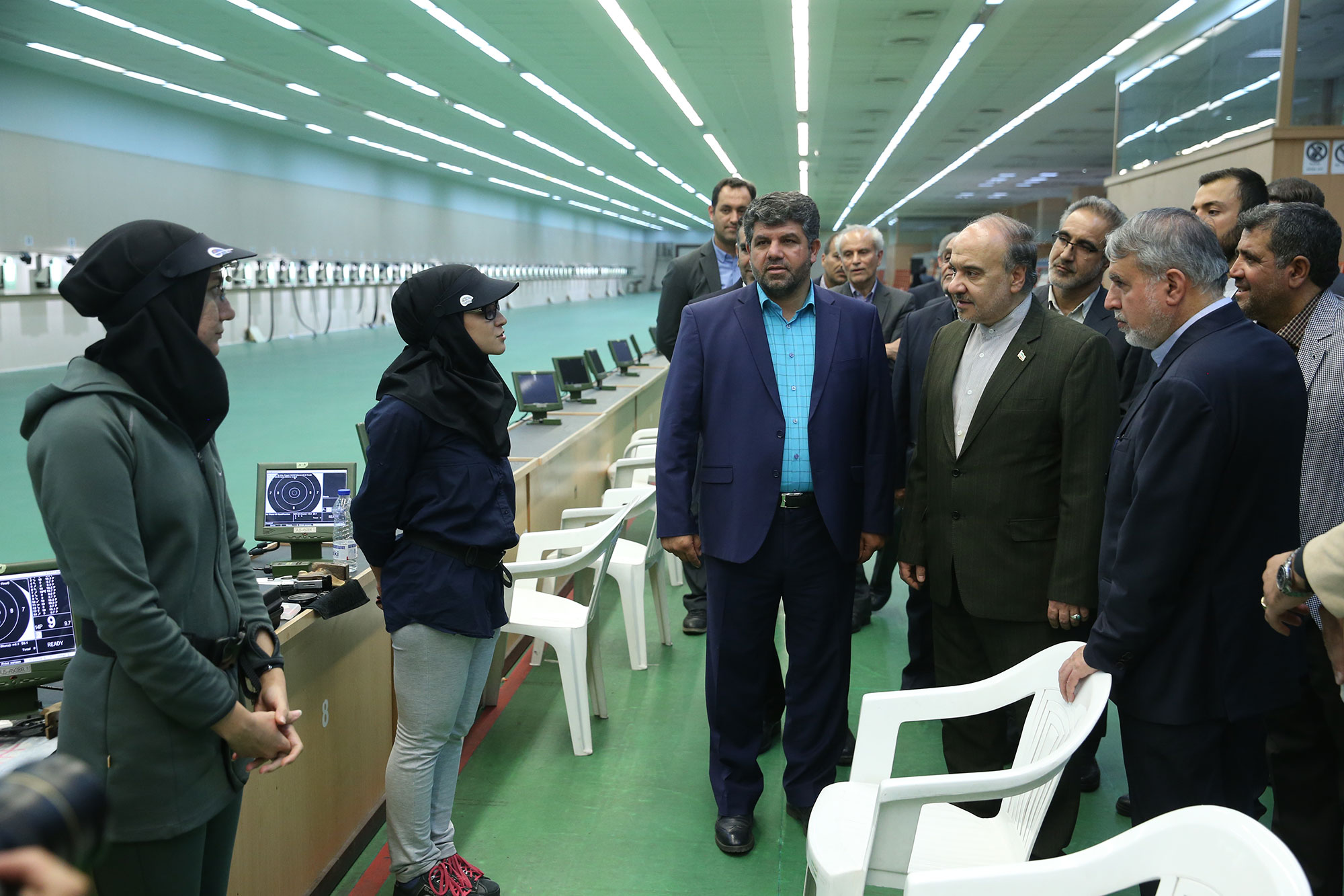 بازدید مسوولان ورزش کشور از اردو تیم های ملی قایقرانی و تیراندازی 21