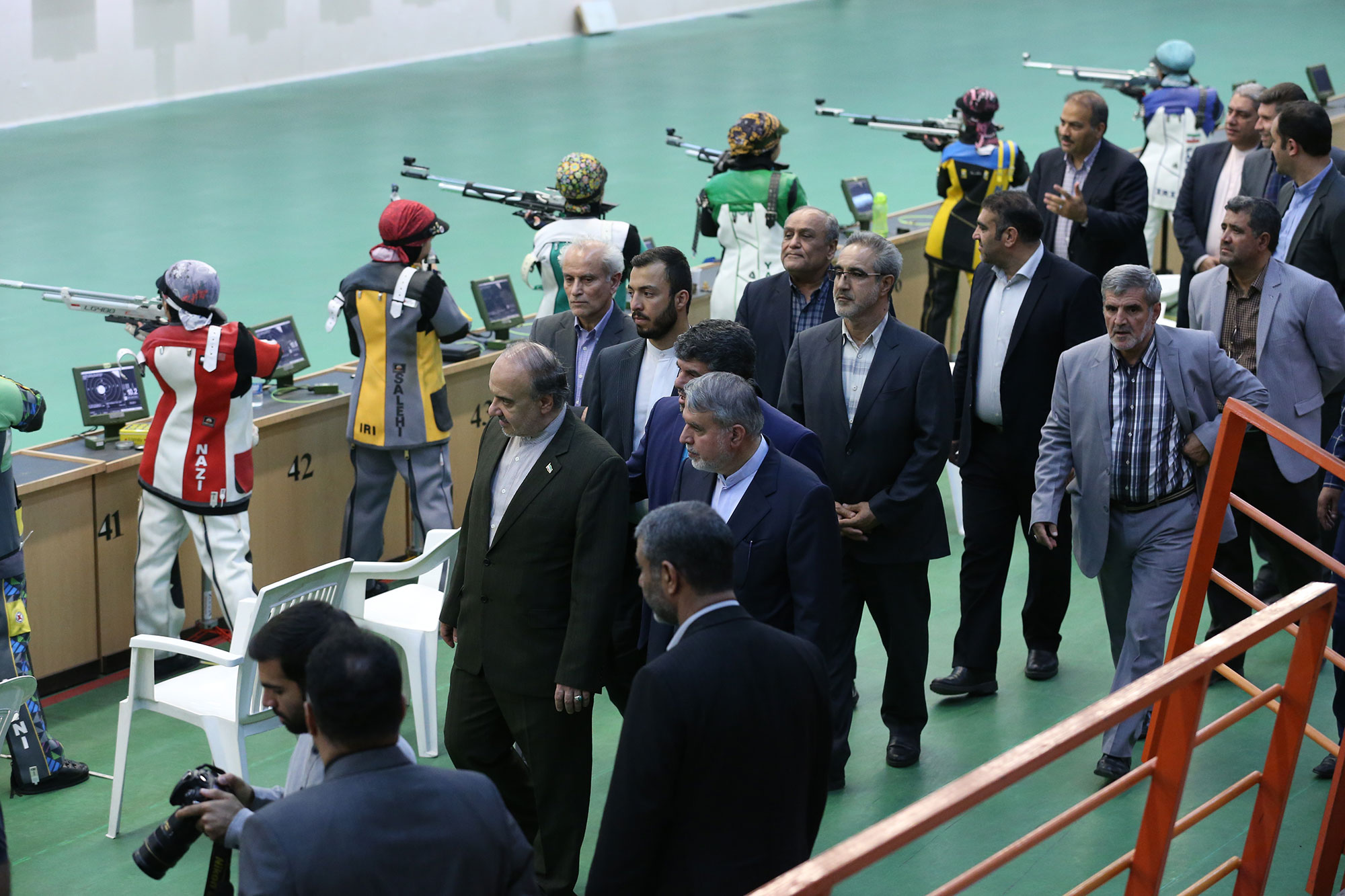 بازدید مسوولان ورزش کشور از اردو تیم های ملی قایقرانی و تیراندازی 25
