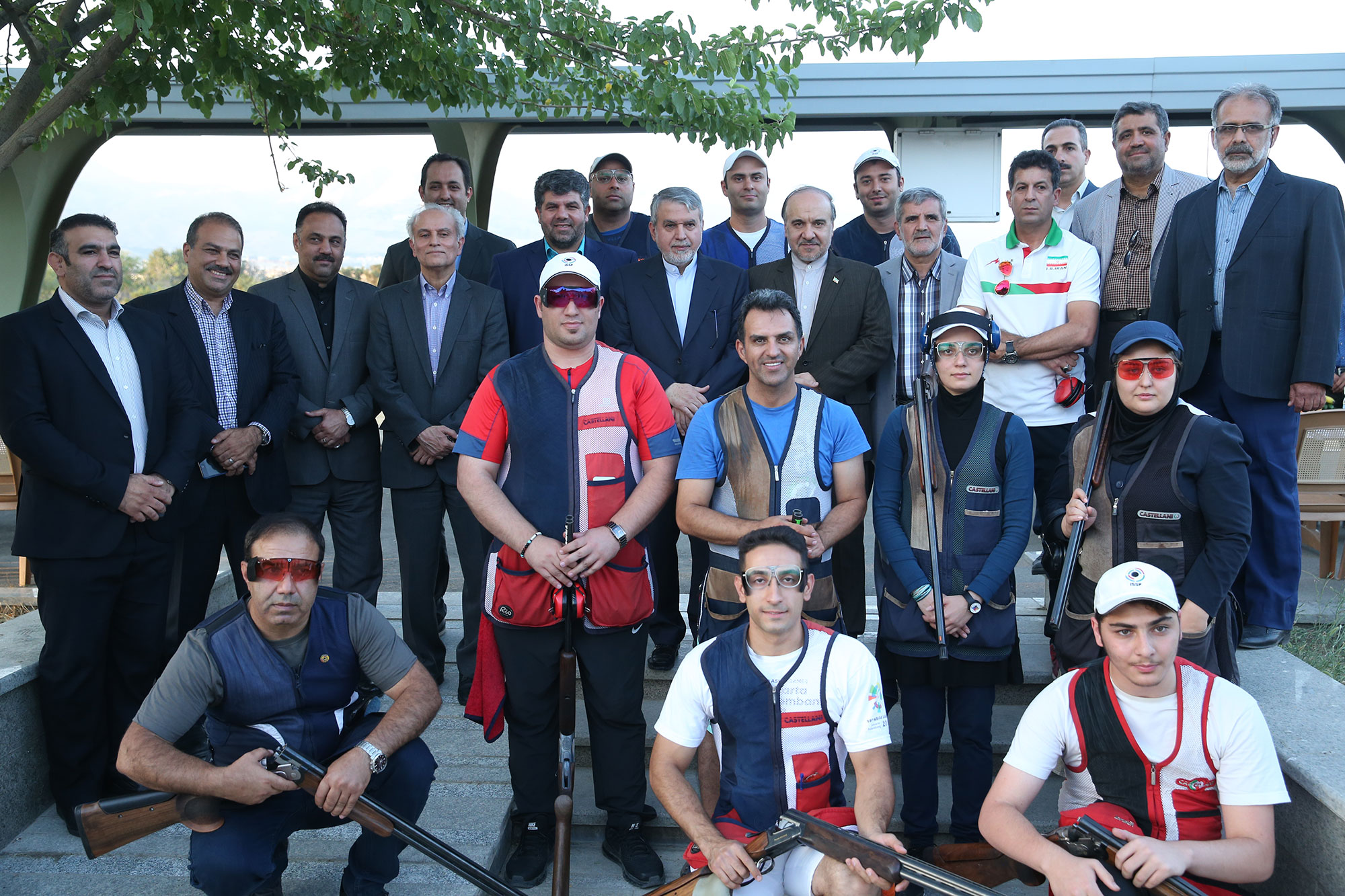 بازدید مسوولان ورزش کشور از اردو تیم های ملی قایقرانی و تیراندازی 27