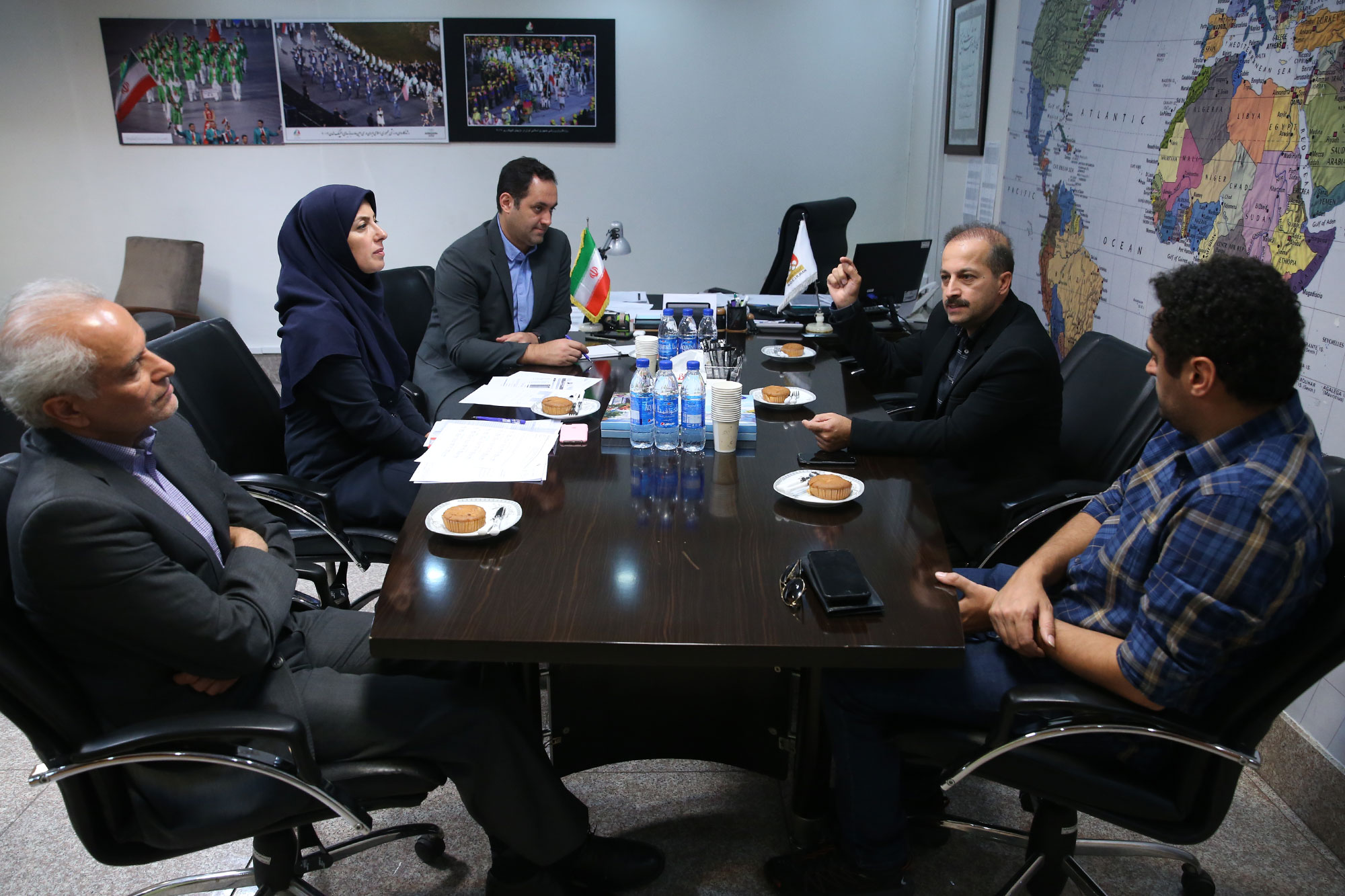 جلسه کادر سرپرستی بازیهای جهانی ساحلی قطر با فدراسیون های اعزامی 1