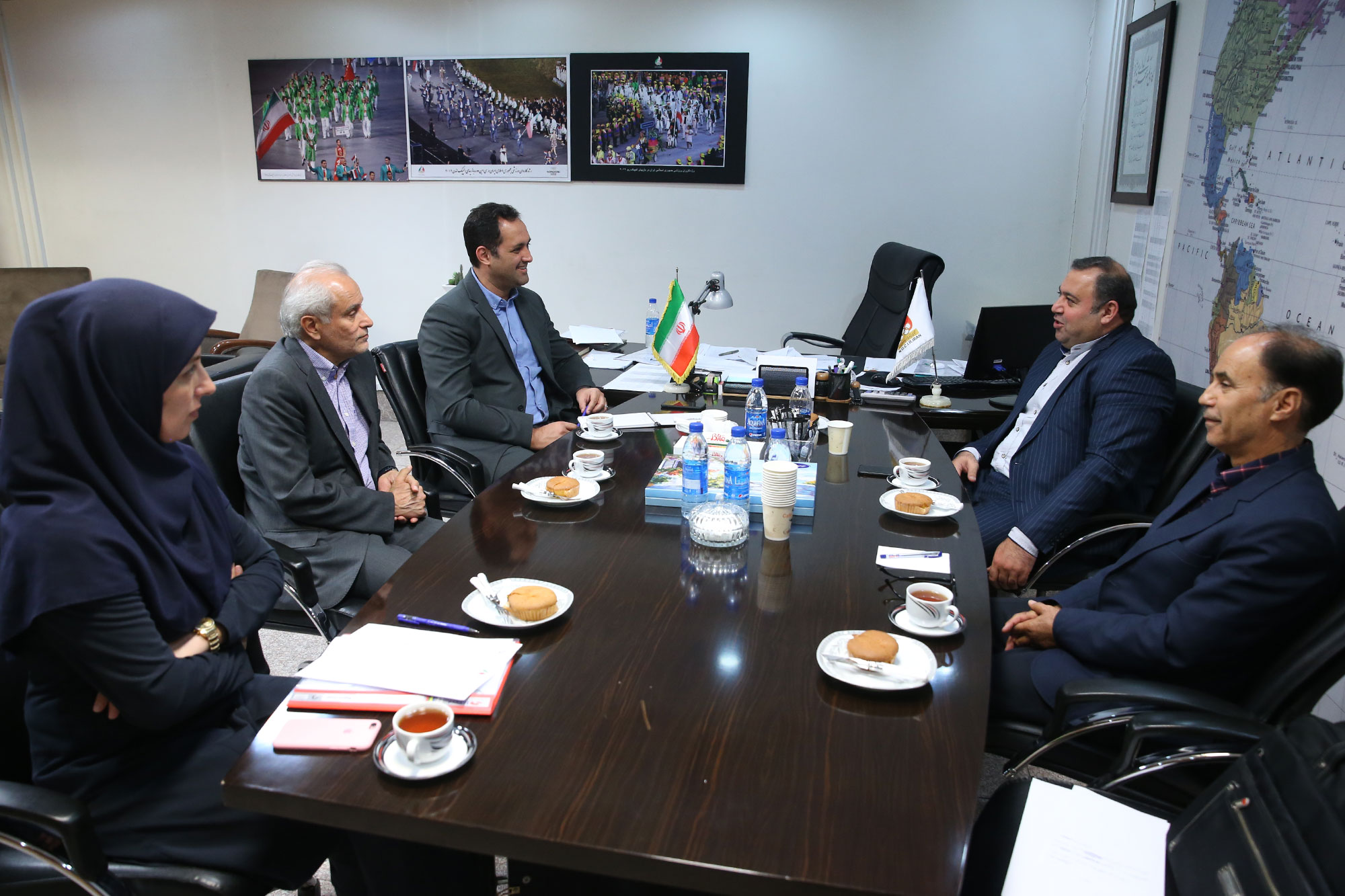 جلسه کادر سرپرستی بازیهای جهانی ساحلی قطر با فدراسیون های اعزامی 3