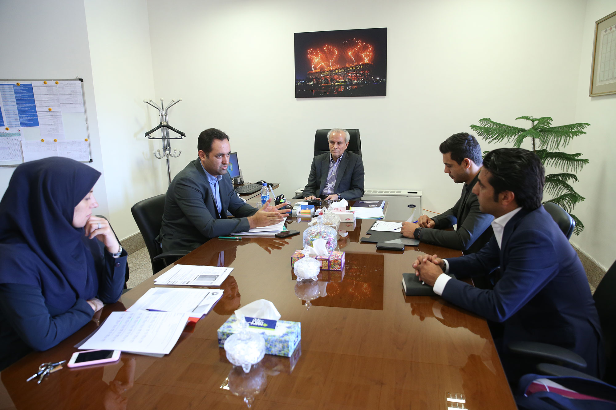 جلسه کادر سرپرستی بازیهای جهانی ساحلی قطر با فدراسیون های اعزامی 9