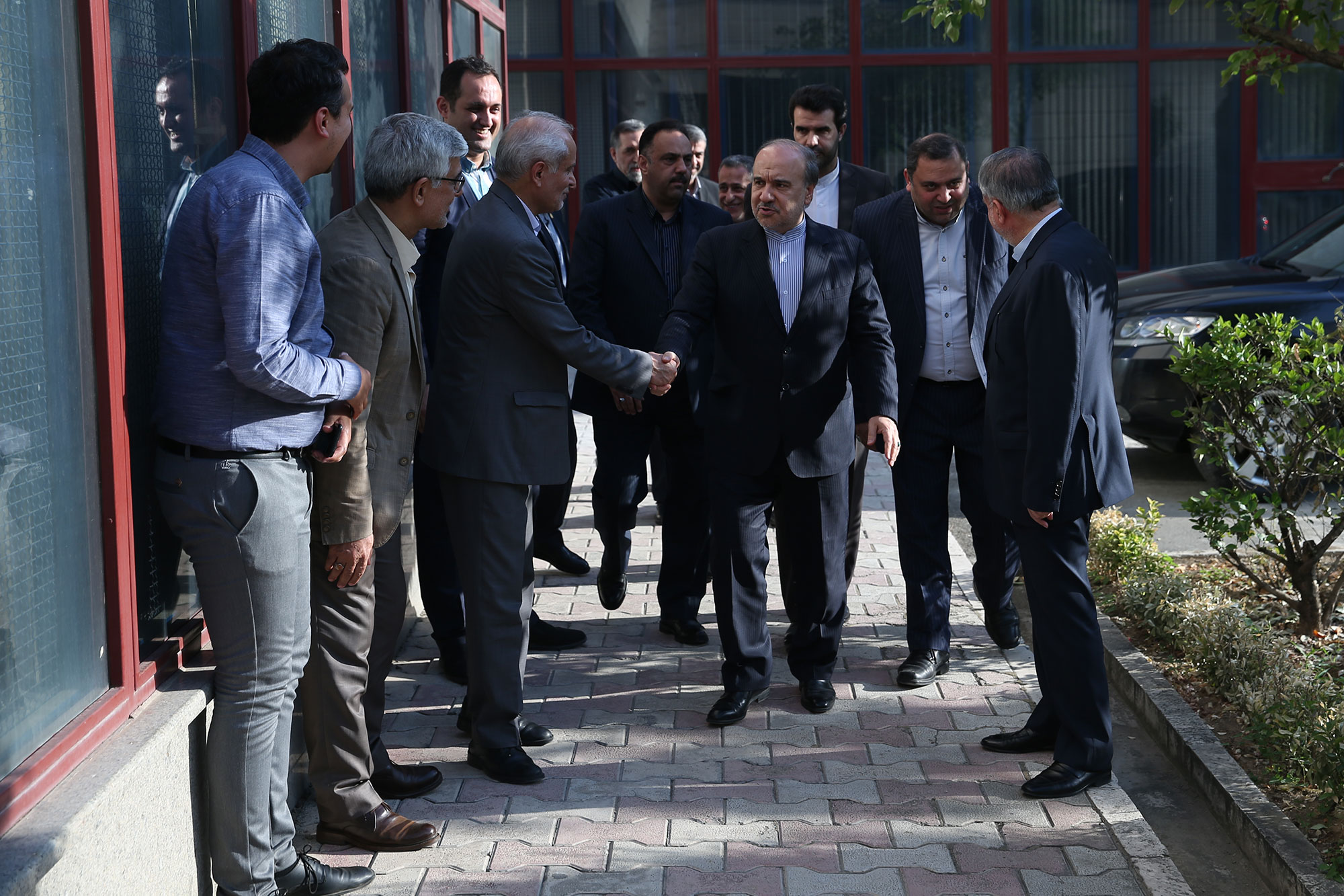 بازدید مسوولان ورزش کشور از اردو تیم های ملی کاراته، دوومیدانی و تکواندو 1