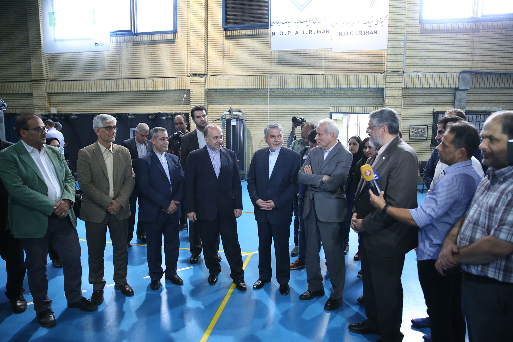 بازدید مسوولان ورزش کشور از اردو تیم های ملی کاراته، دوومیدانی و تکواندو 17