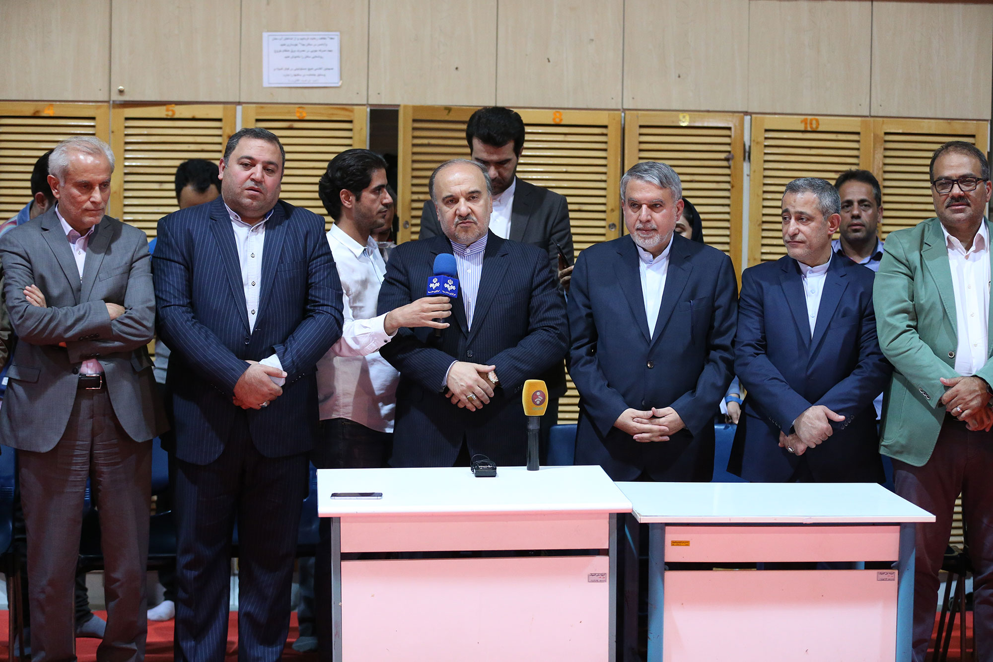 بازدید مسوولان ورزش کشور از اردو تیم های ملی کاراته، دوومیدانی و تکواندو 25