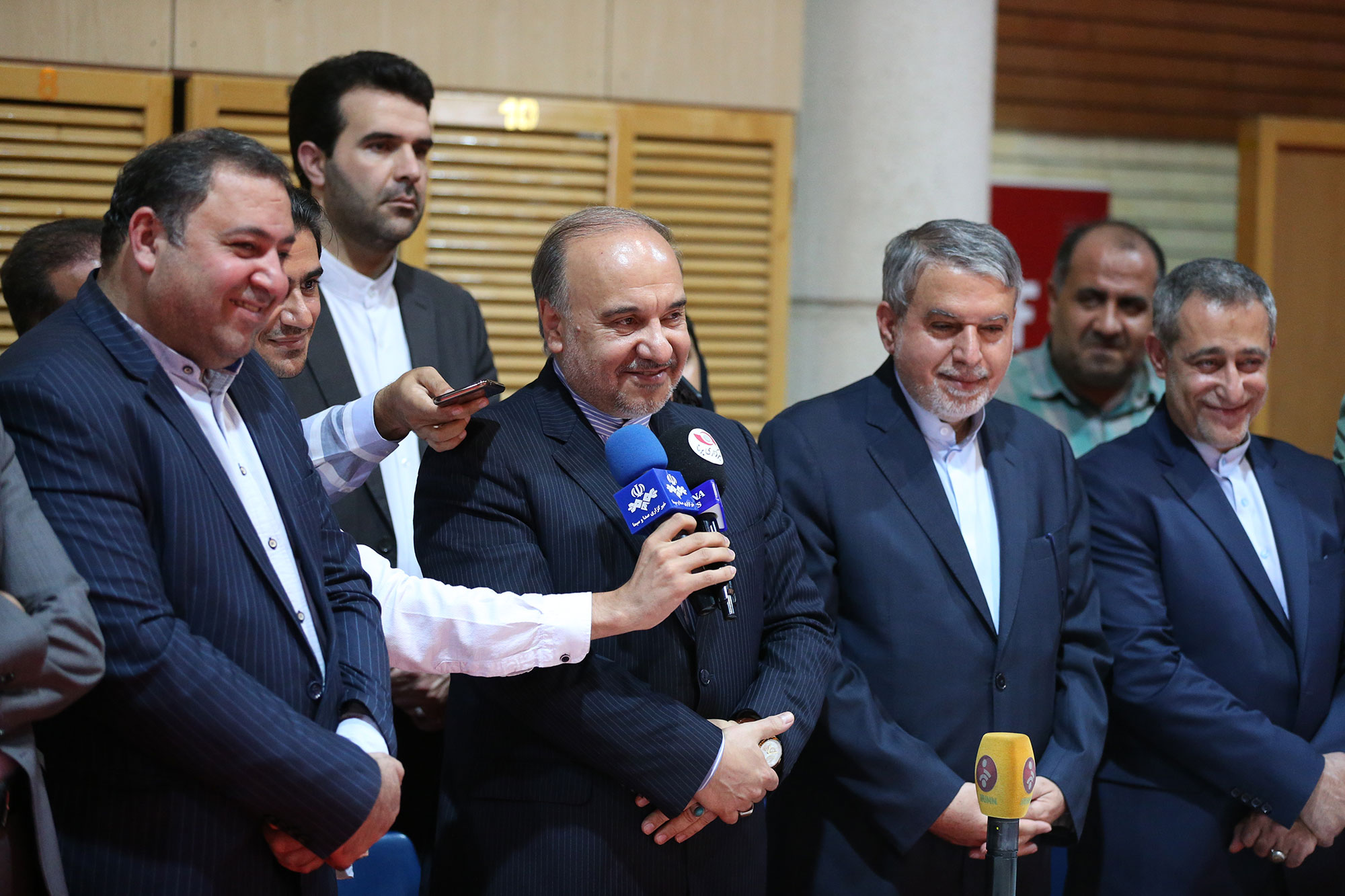 بازدید مسوولان ورزش کشور از اردو تیم های ملی کاراته، دوومیدانی و تکواندو 26