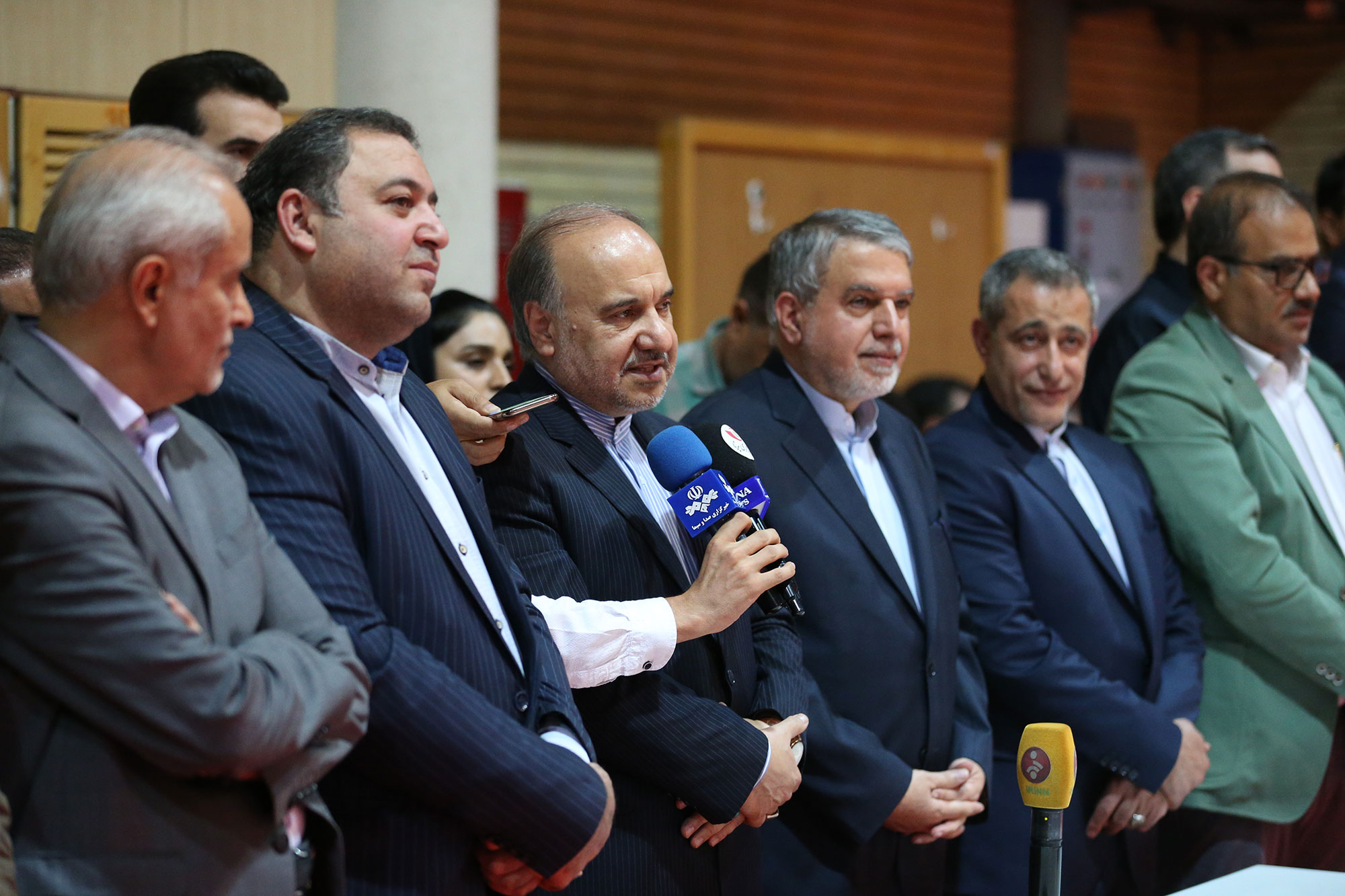 بازدید مسوولان ورزش کشور از اردو تیم های ملی کاراته، دوومیدانی و تکواندو 27