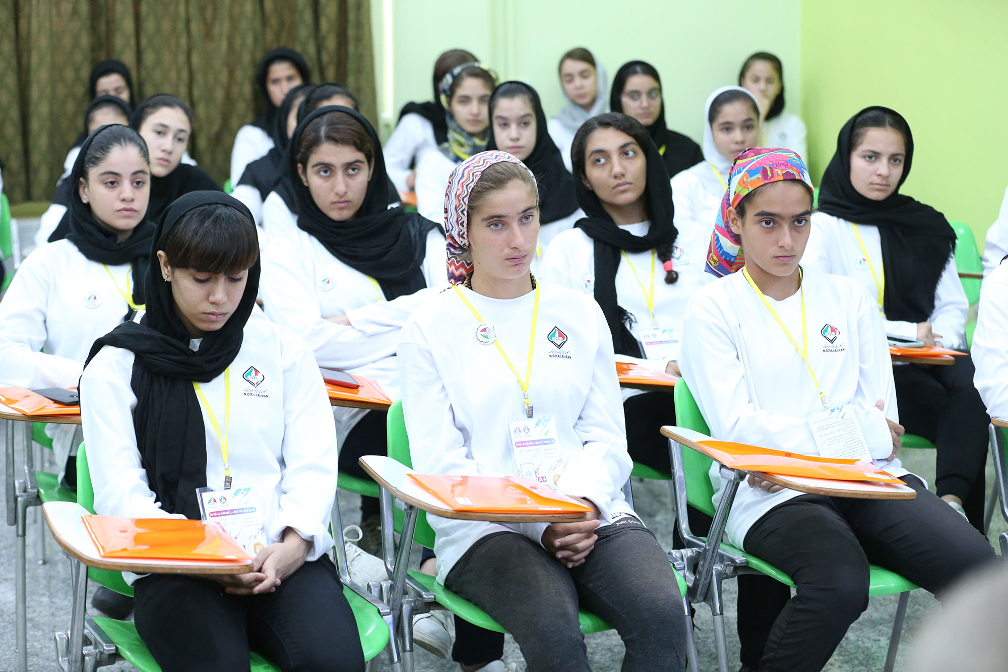 مراسم افتتاحیه بورسیه ورزشی امیدها و ستاره های المپیک ویژه دختران 10