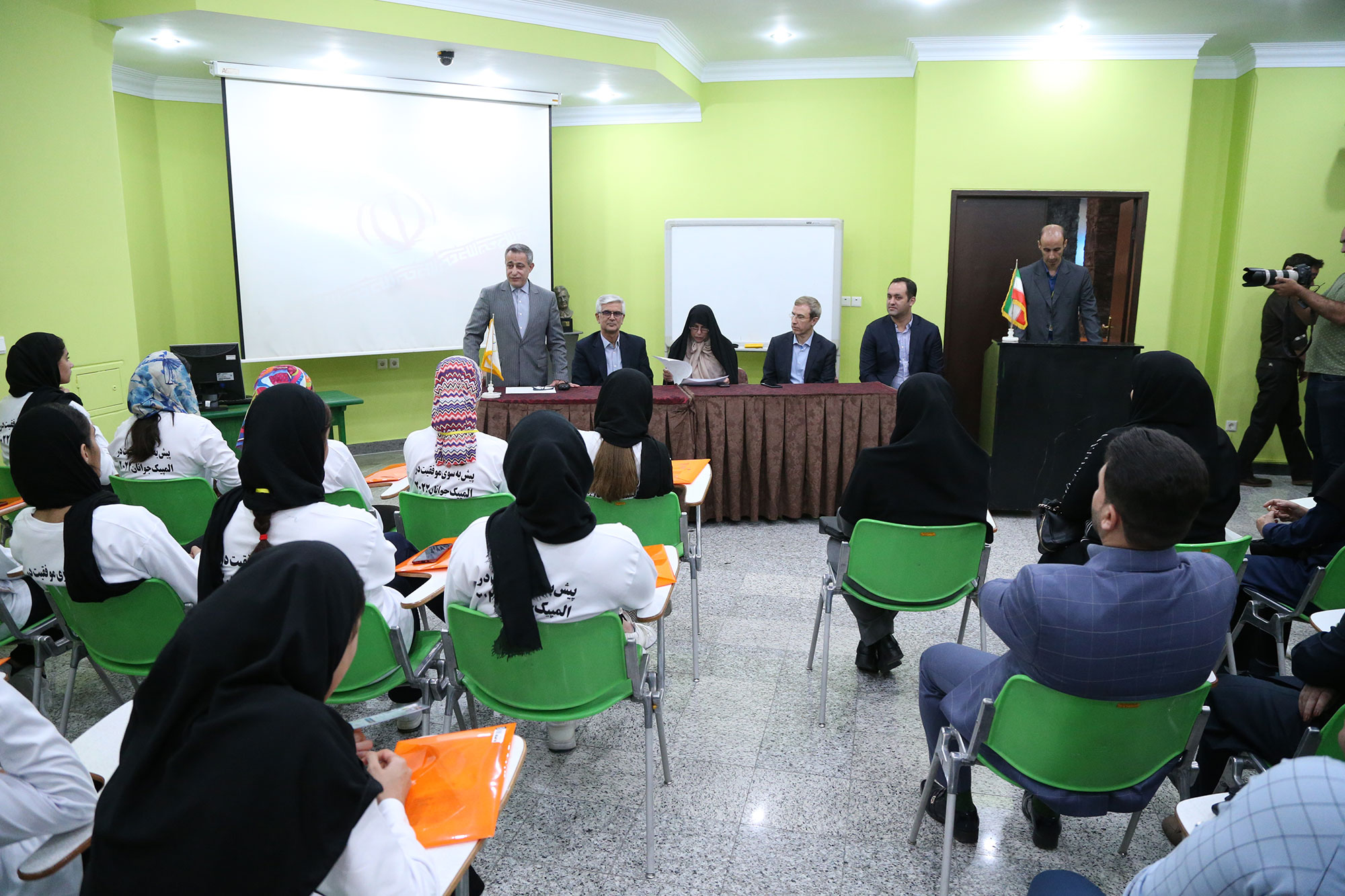 مراسم افتتاحیه بورسیه ورزشی امیدها و ستاره های المپیک ویژه دختران 19