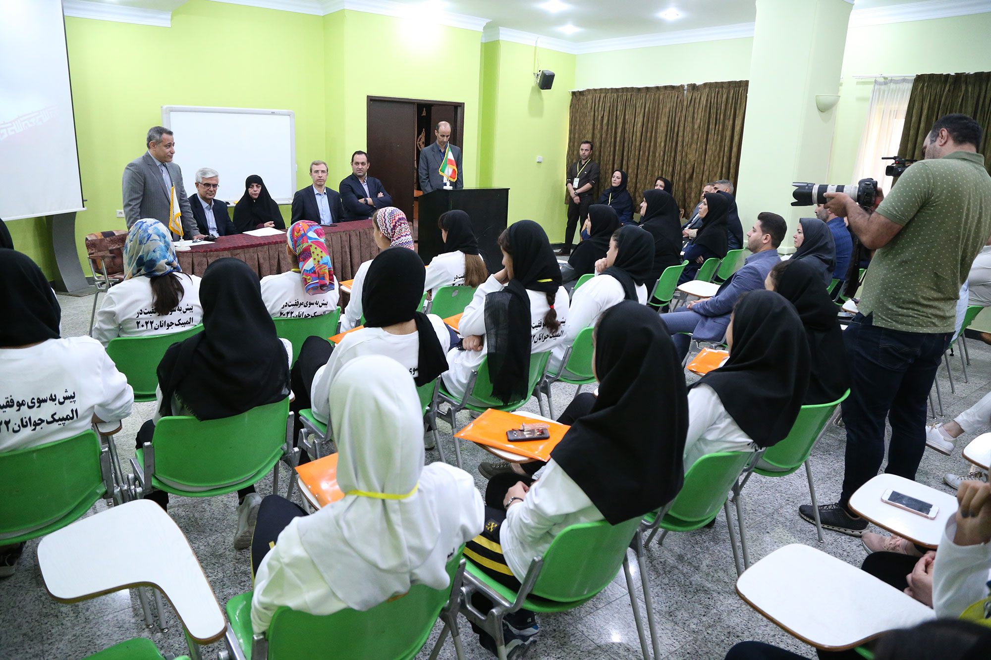 مراسم افتتاحیه بورسیه ورزشی امیدها و ستاره های المپیک ویژه دختران 23