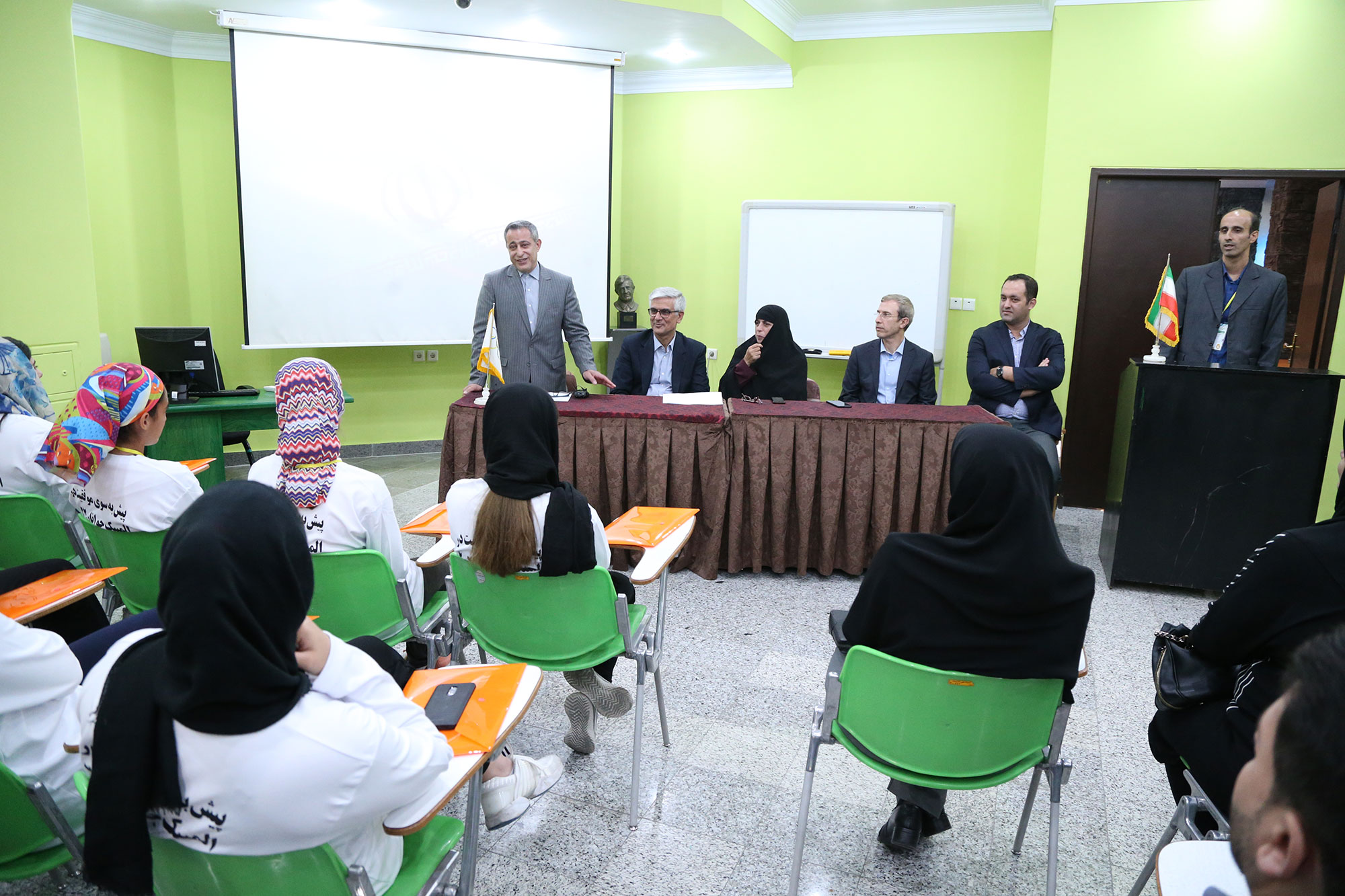 مراسم افتتاحیه بورسیه ورزشی امیدها و ستاره های المپیک ویژه دختران 24