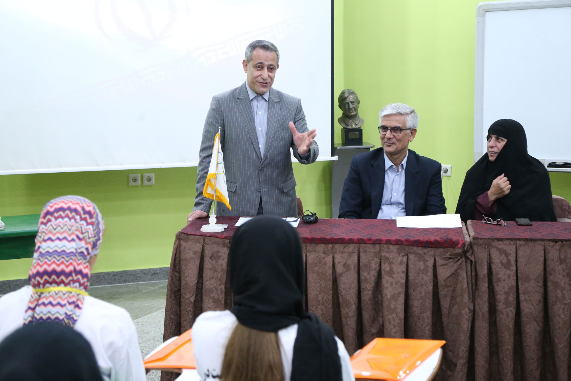 مراسم افتتاحیه بورسیه ورزشی امیدها و ستاره های المپیک ویژه دختران 25