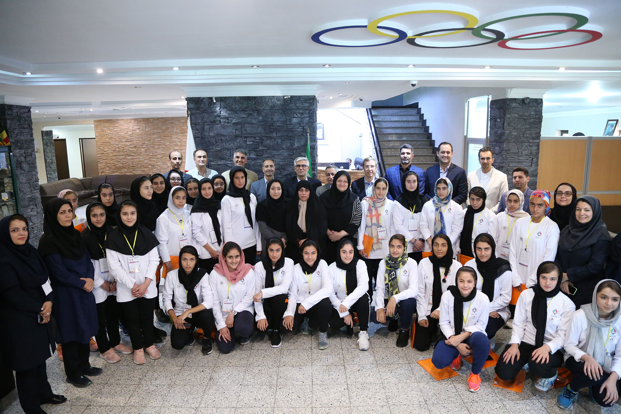 مراسم افتتاحیه بورسیه ورزشی امیدها و ستاره های المپیک ویژه دختران 30