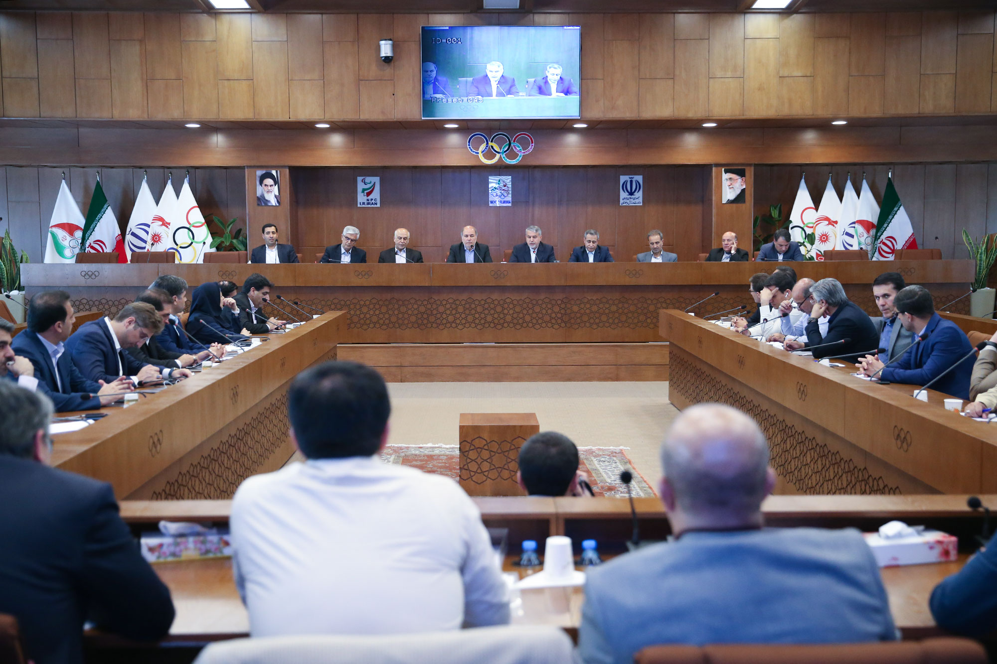 بازدید مدیران کل تربیت بدنی سراسر کشور از موزه و نشست صمیمی با ریاست کمیته ملی المپیک 7