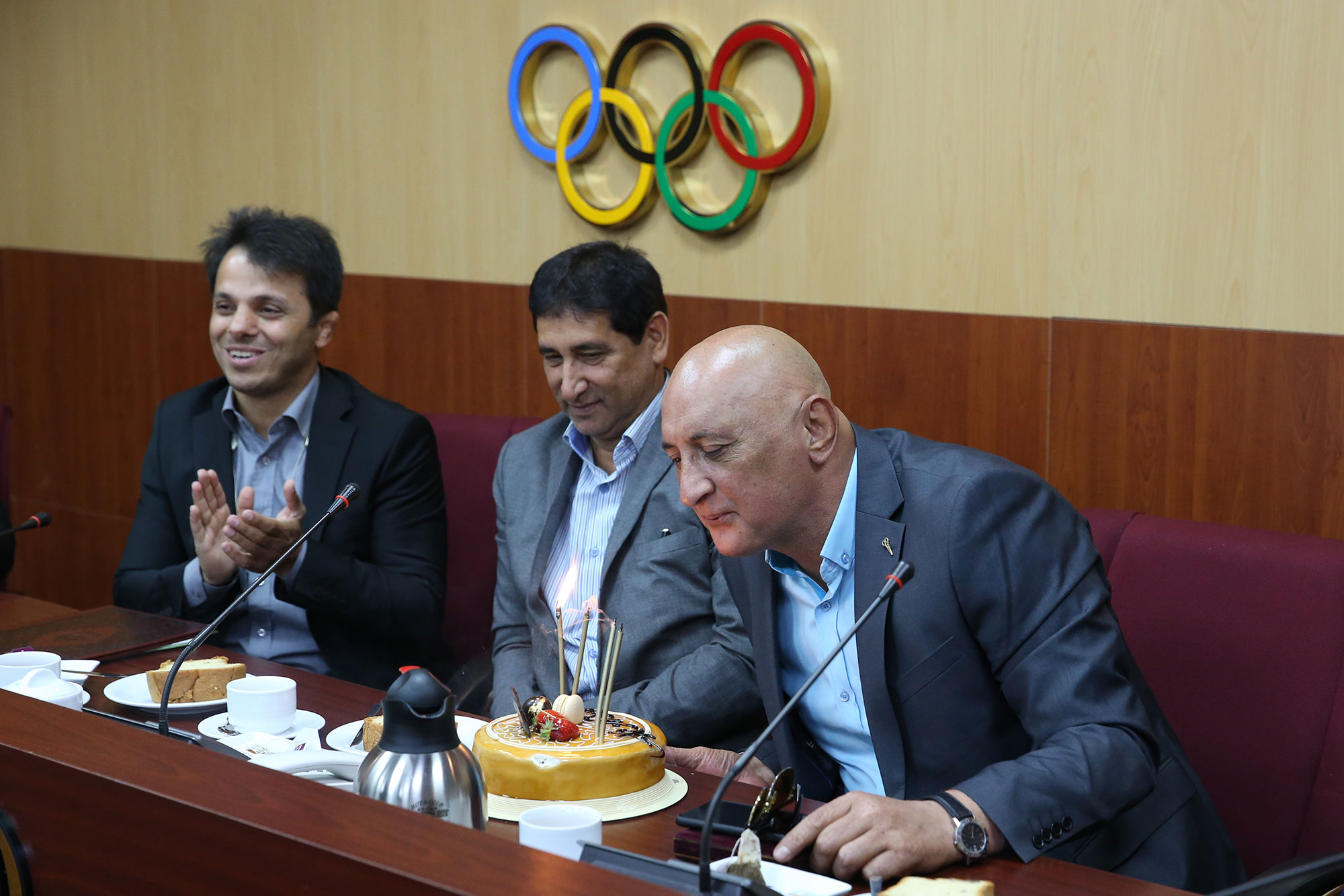 مراسم اهدا کاپ افتخارآفرینان ورزش راگبی و بازدید از موزه ملی ورزش،المپیک و پارالمپیک 16