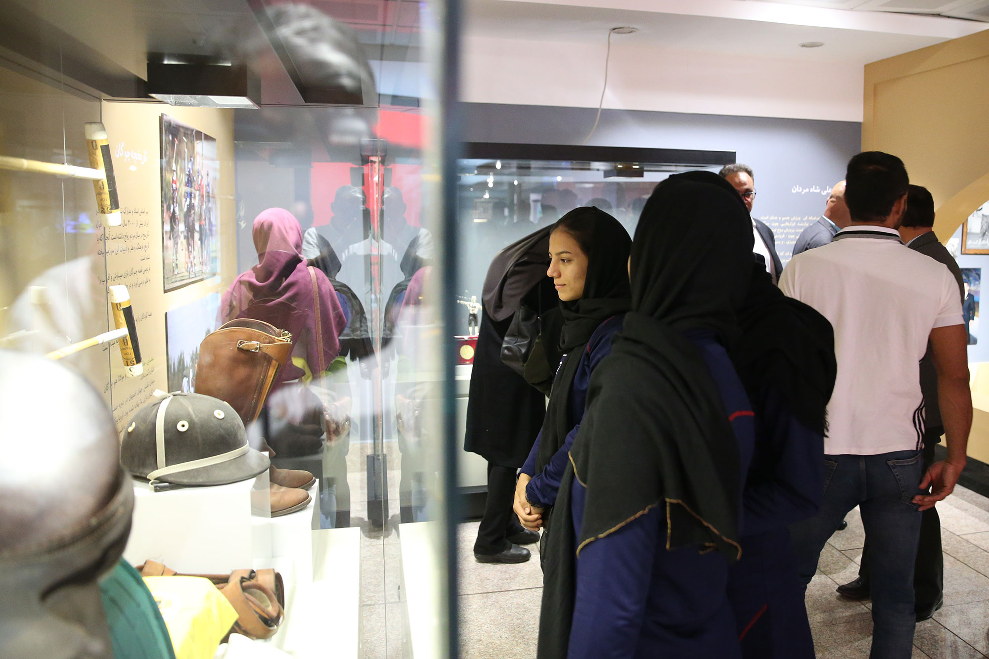 مراسم اهدا کاپ افتخارآفرینان ورزش راگبی و بازدید از موزه ملی ورزش،المپیک و پارالمپیک 23