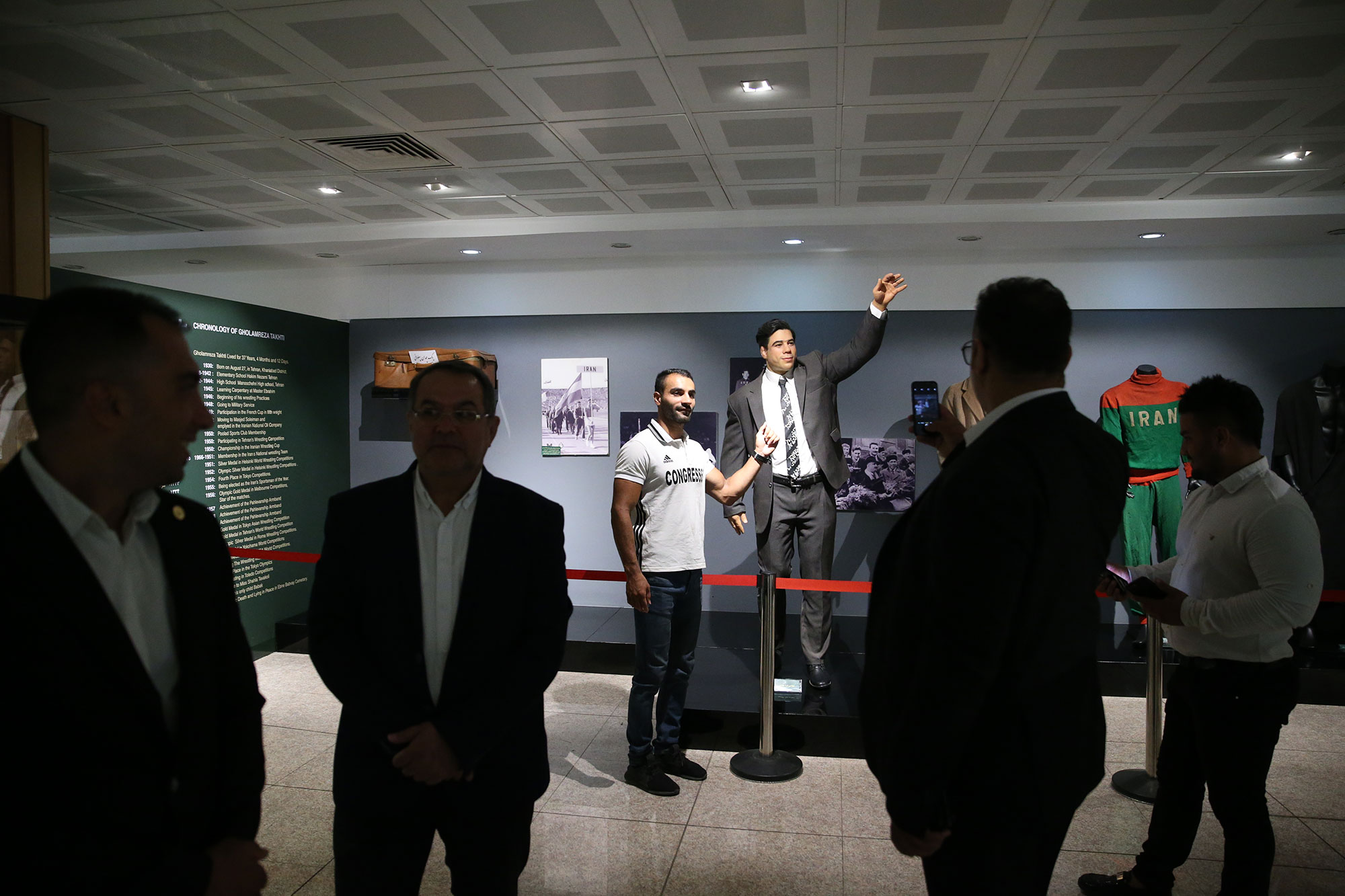 مراسم اهدا کاپ افتخارآفرینان ورزش راگبی و بازدید از موزه ملی ورزش،المپیک و پارالمپیک 26