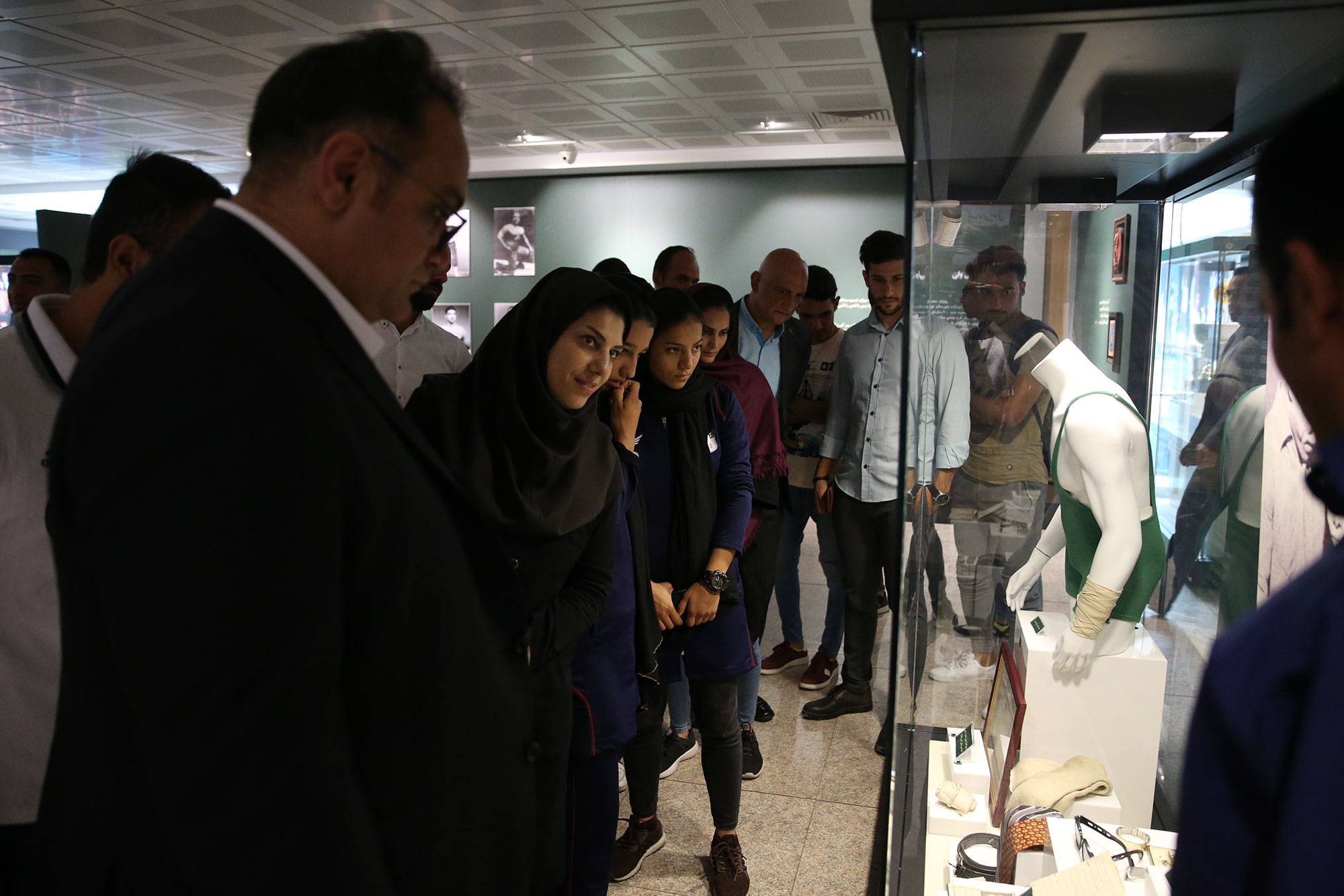 مراسم اهدا کاپ افتخارآفرینان ورزش راگبی و بازدید از موزه ملی ورزش،المپیک و پارالمپیک 27