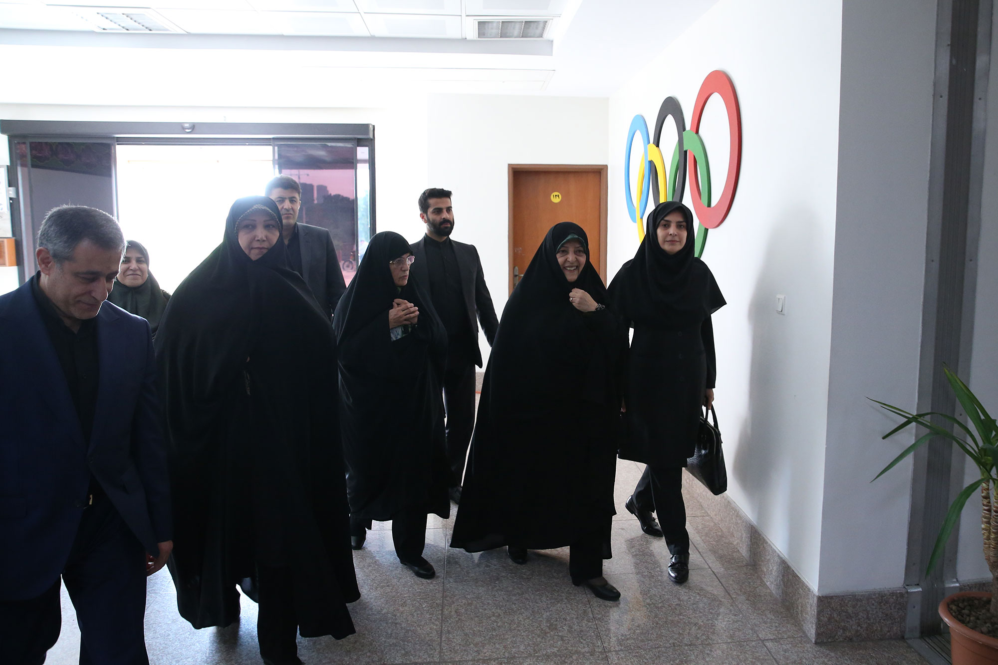 مراسم افتتاحیه دوره سولیداریتی ویژه دانش آموزان با حضور خانم ابتکار  1