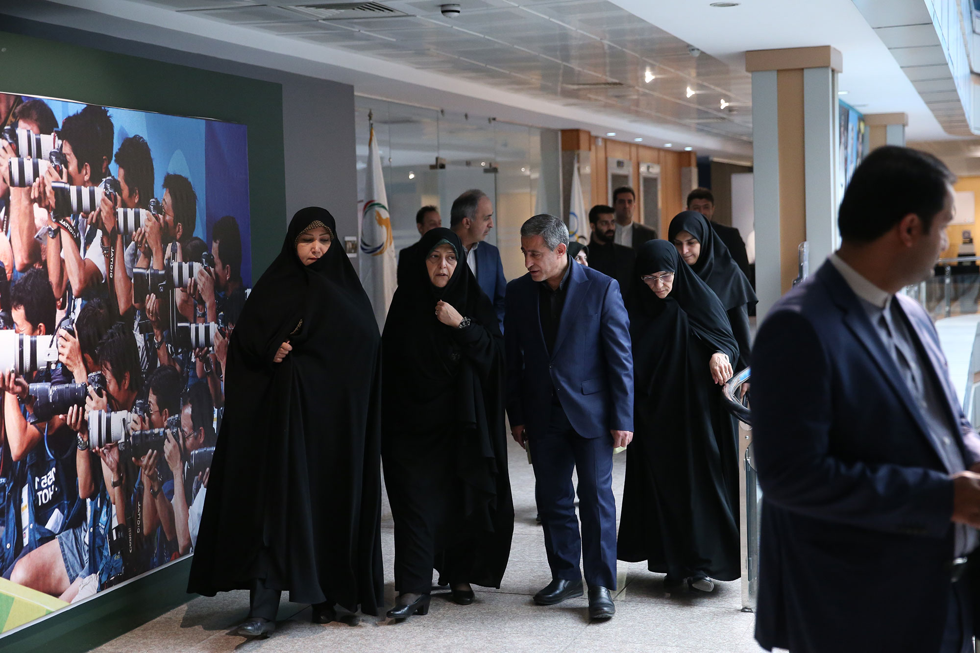 مراسم افتتاحیه دوره سولیداریتی ویژه دانش آموزان با حضور خانم ابتکار  2