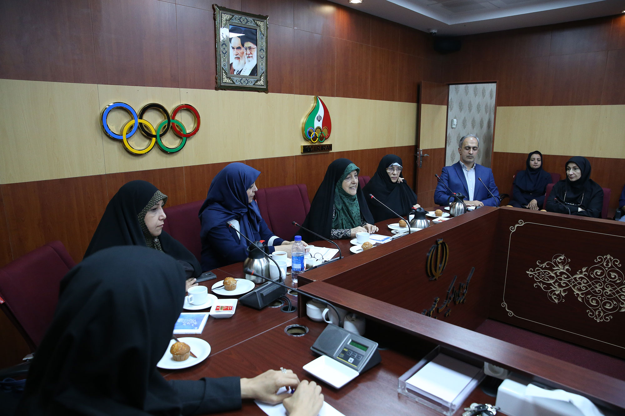 مراسم افتتاحیه دوره سولیداریتی ویژه دانش آموزان با حضور خانم ابتکار  7