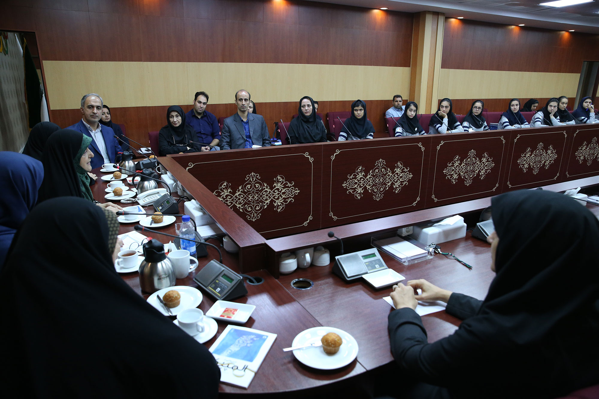 مراسم افتتاحیه دوره سولیداریتی ویژه دانش آموزان با حضور خانم ابتکار  8