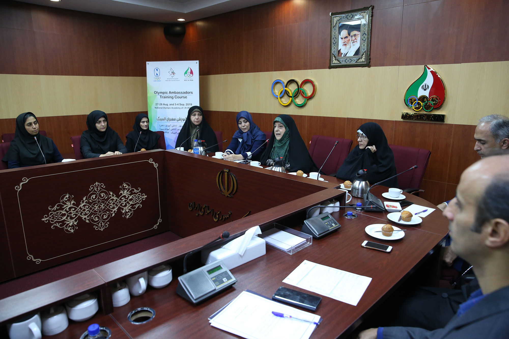 مراسم افتتاحیه دوره سولیداریتی ویژه دانش آموزان با حضور خانم ابتکار  10