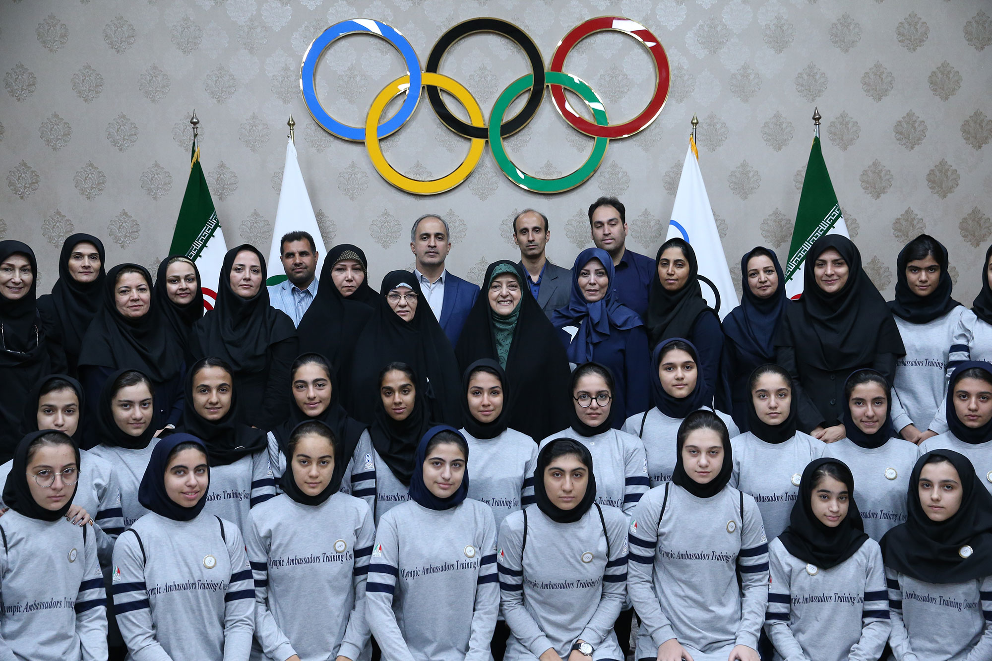 مراسم افتتاحیه دوره سولیداریتی ویژه دانش آموزان با حضور خانم ابتکار  30