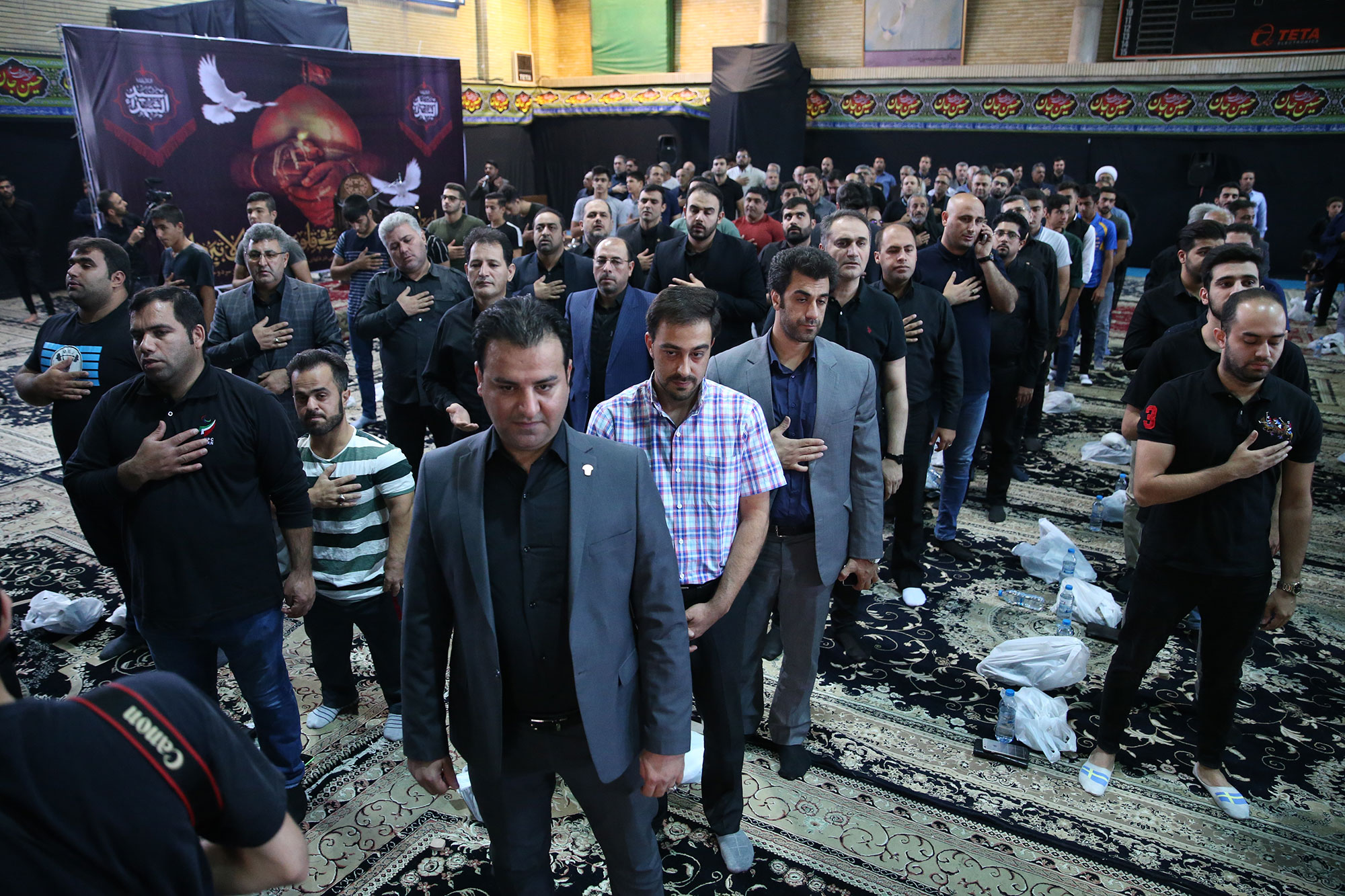 مراسم عزاداری جامعه ورزش کشور بمناسبت ماه محرم 1